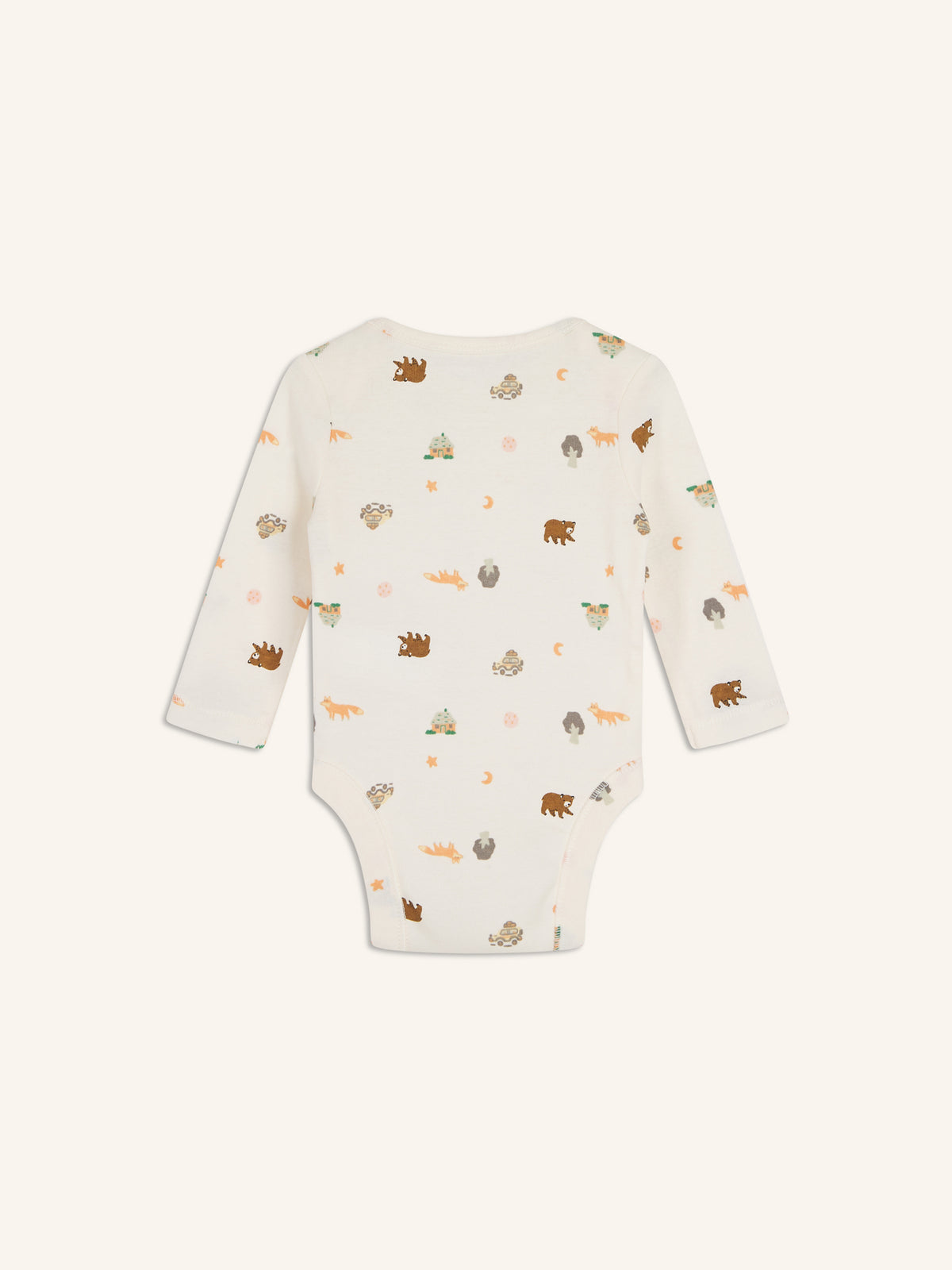 Long-Sleeve Printed Bodysuit for Baby