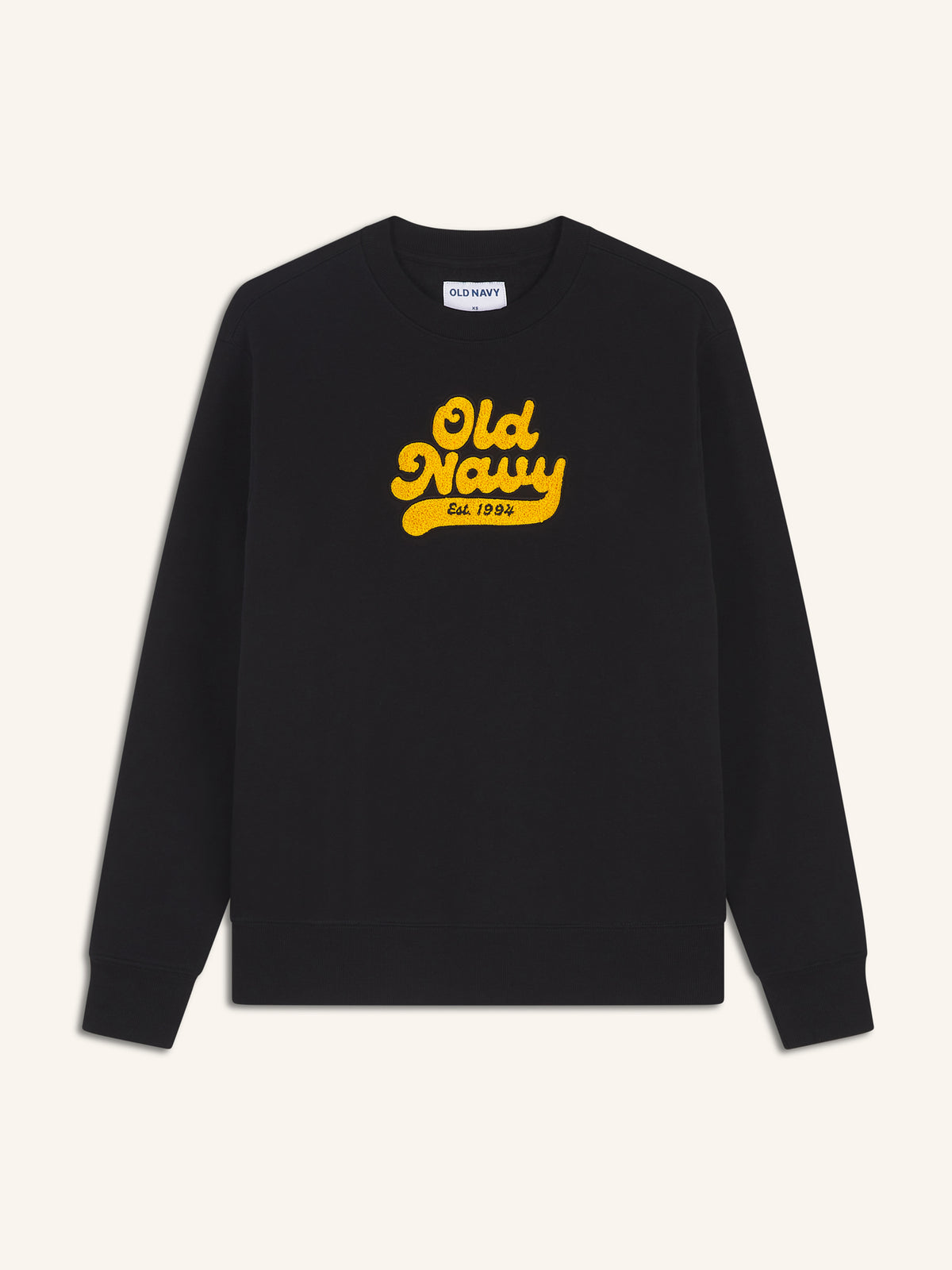 Long-Sleeve Logo Graphic Sweater for Men