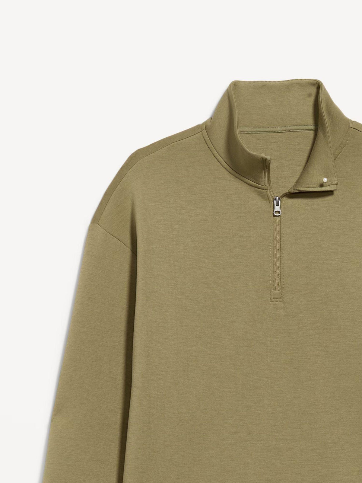 Bounce Fleece Oversized Quarter-Zip Pullover