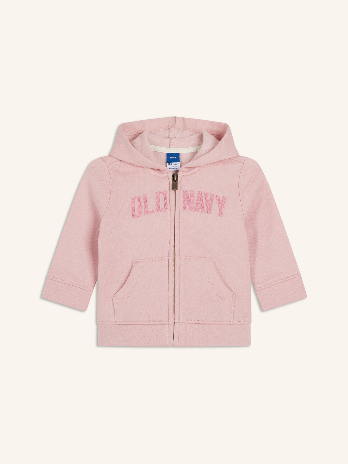 Logo-Graphic Zip Hoodie for Baby