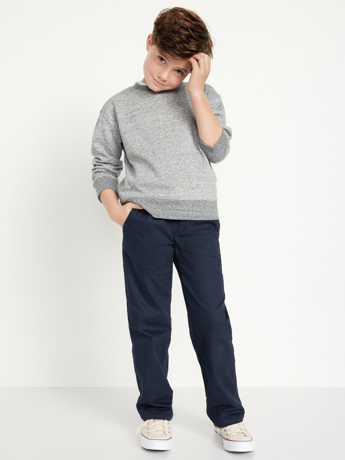 WOW Straight Leg Pull On Pants for Boys