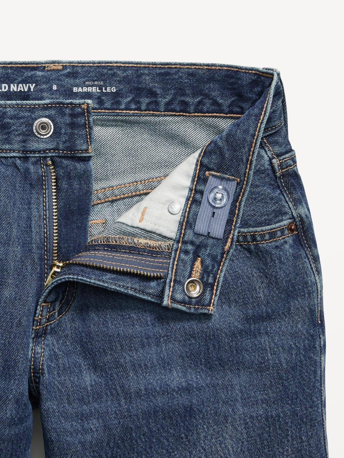 Super Baggy Barrel-Leg Jeans for Girls