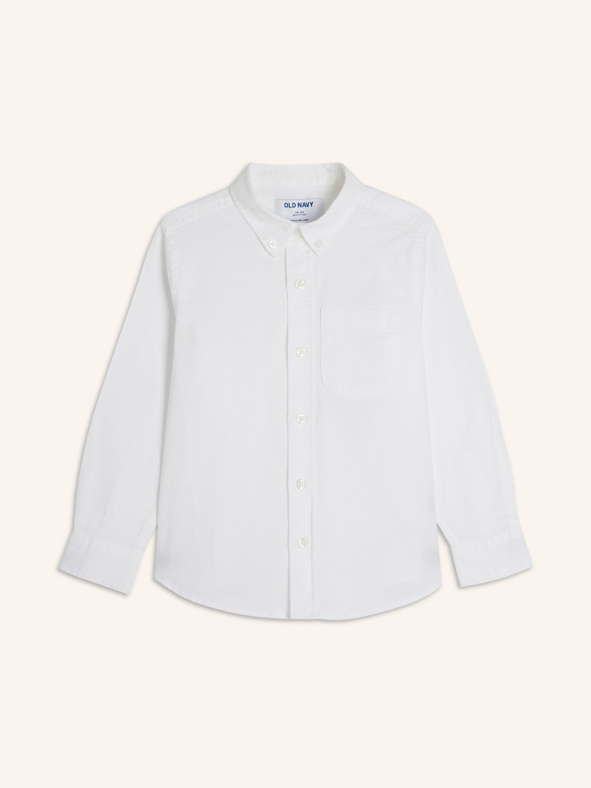 Lightweight Built-In Flex Oxford Uniform Shirt for Boys