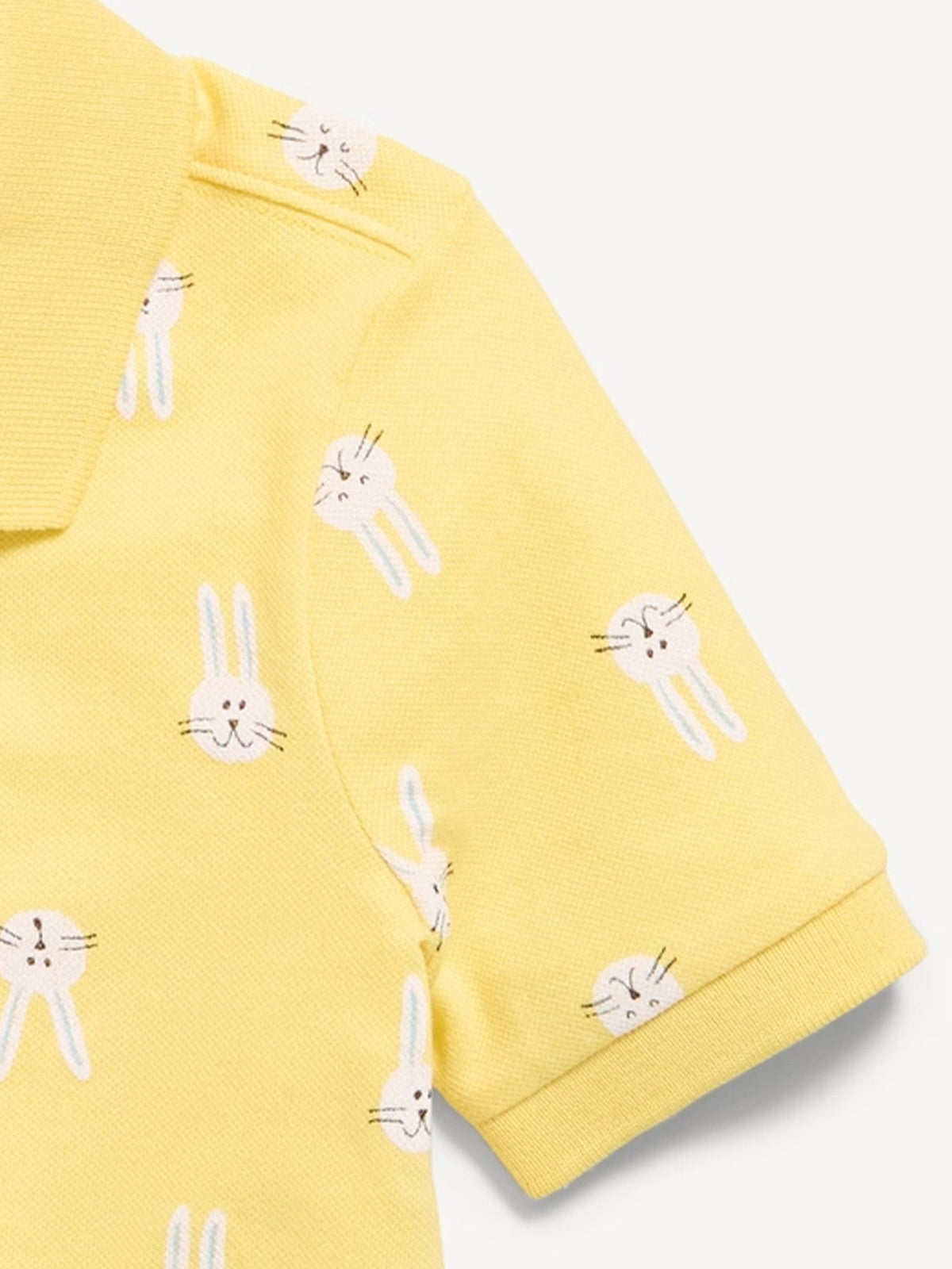 Printed Short-Sleeve Pique Polo Shirt for Toddler Boys