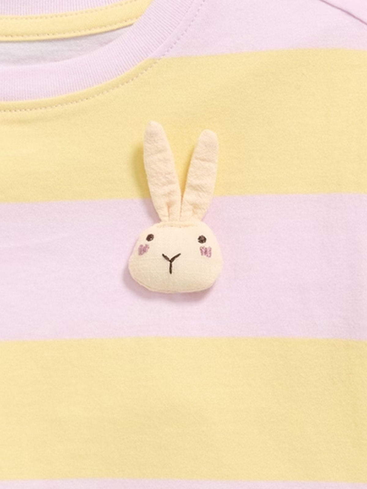 Boxy Short-Sleeve Applique T-Shirt for Toddler Girls