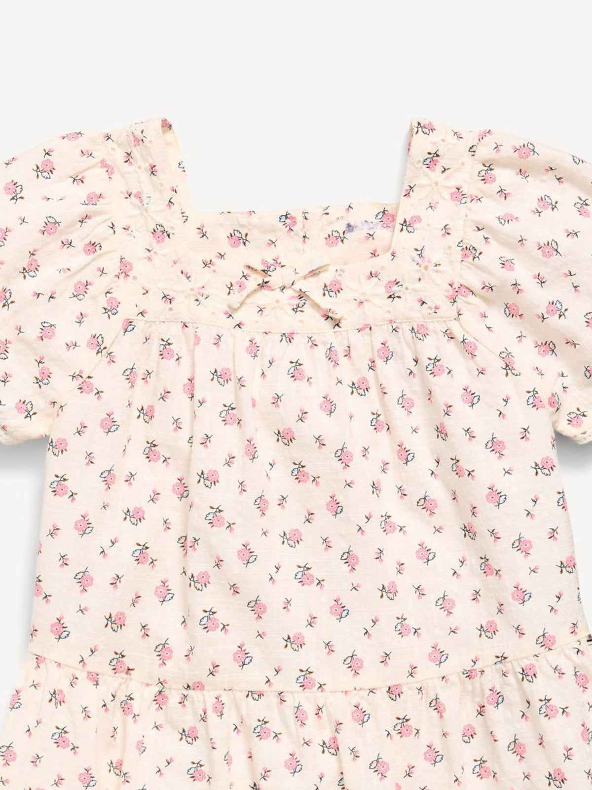 White Ditsy Floral