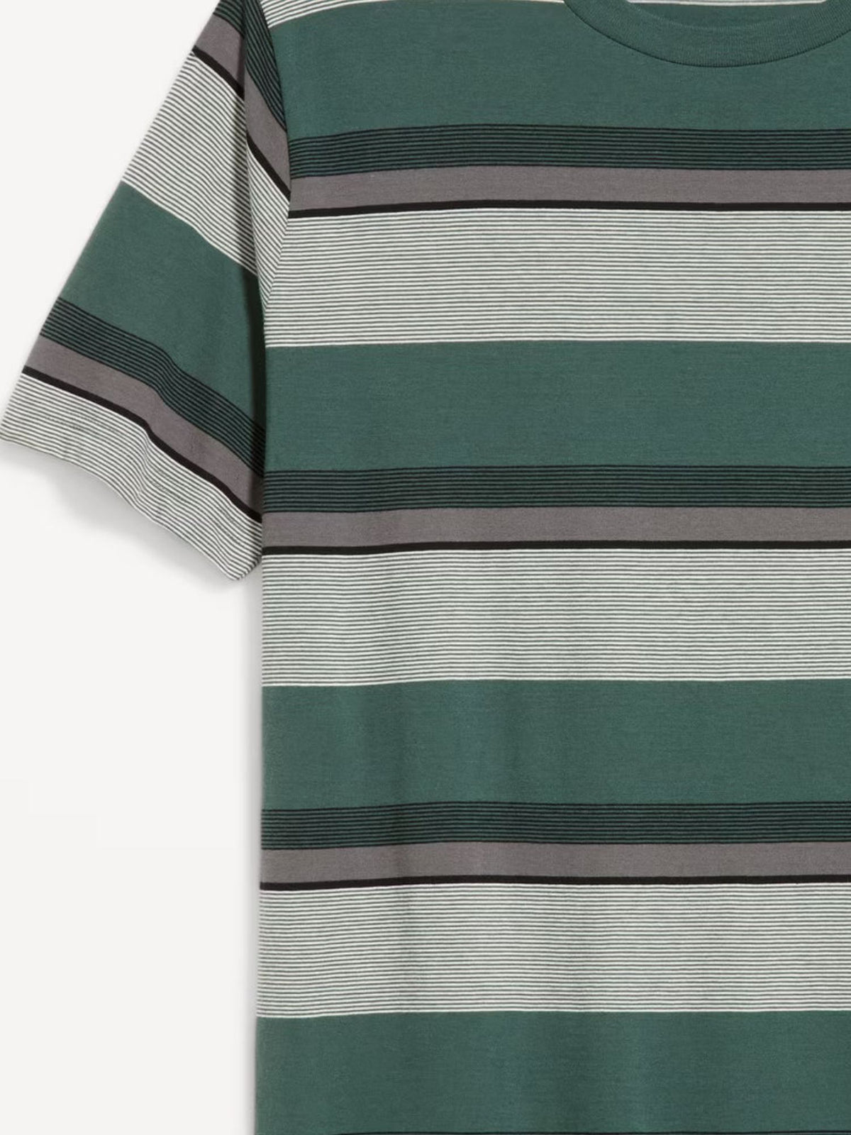 Green Stripe Top