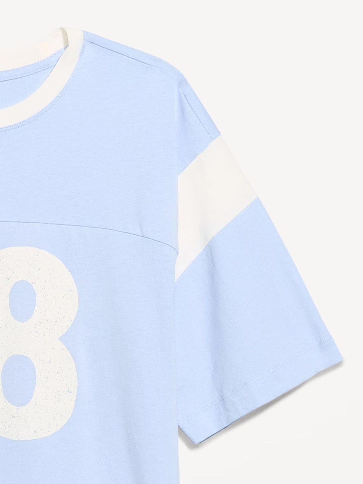 Short-Sleeve Loose Crew-Neck T-Shirt
