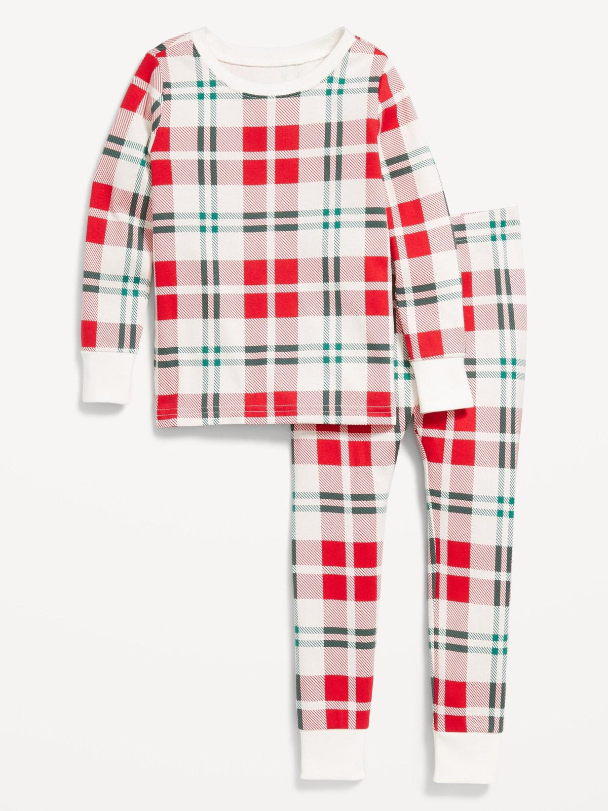 Printed Snug-Fit Pajama Set for Toddler & Baby