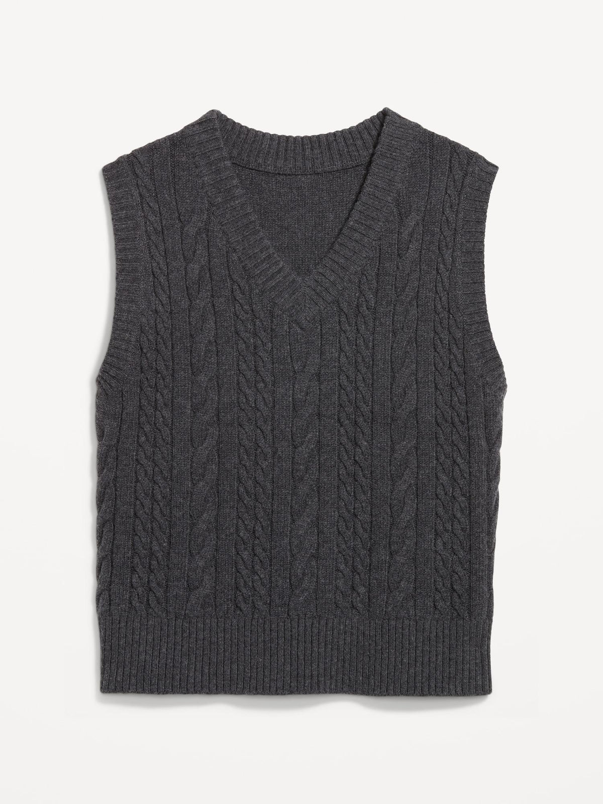 Cable-Knit Vest