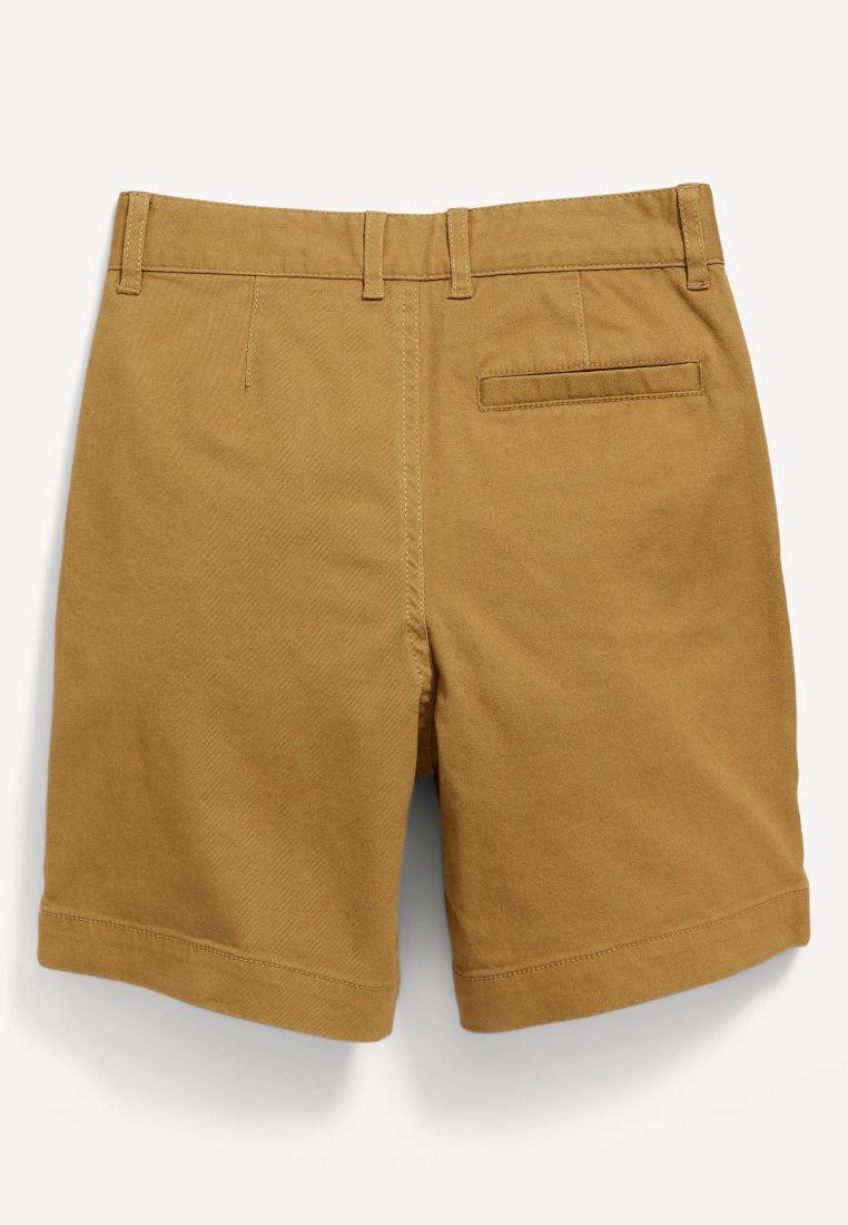 Built-In Flex Straight Twill Shorts for Boys (Above Knee)