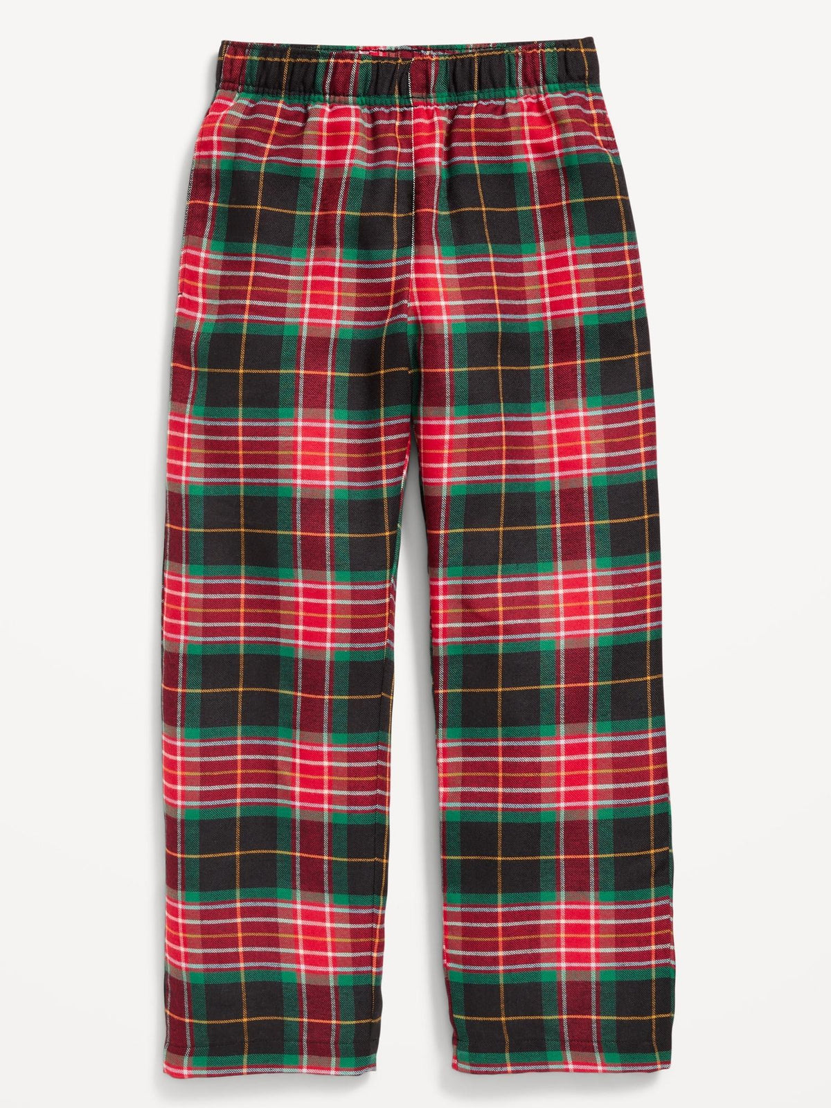 Gender-Neutral Plaid Flannel Pajama Pants for Kids