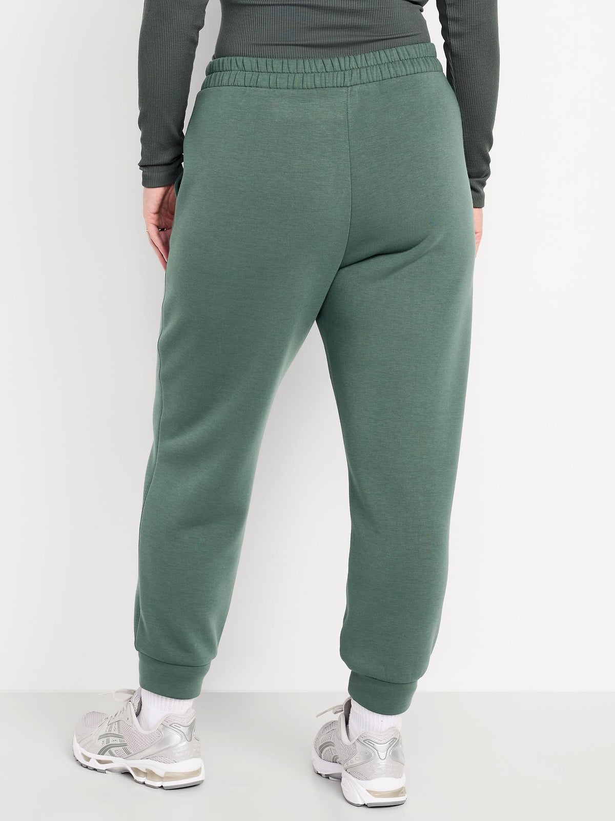 High-Waisted Bounce Fleece Jogger Sweatpants