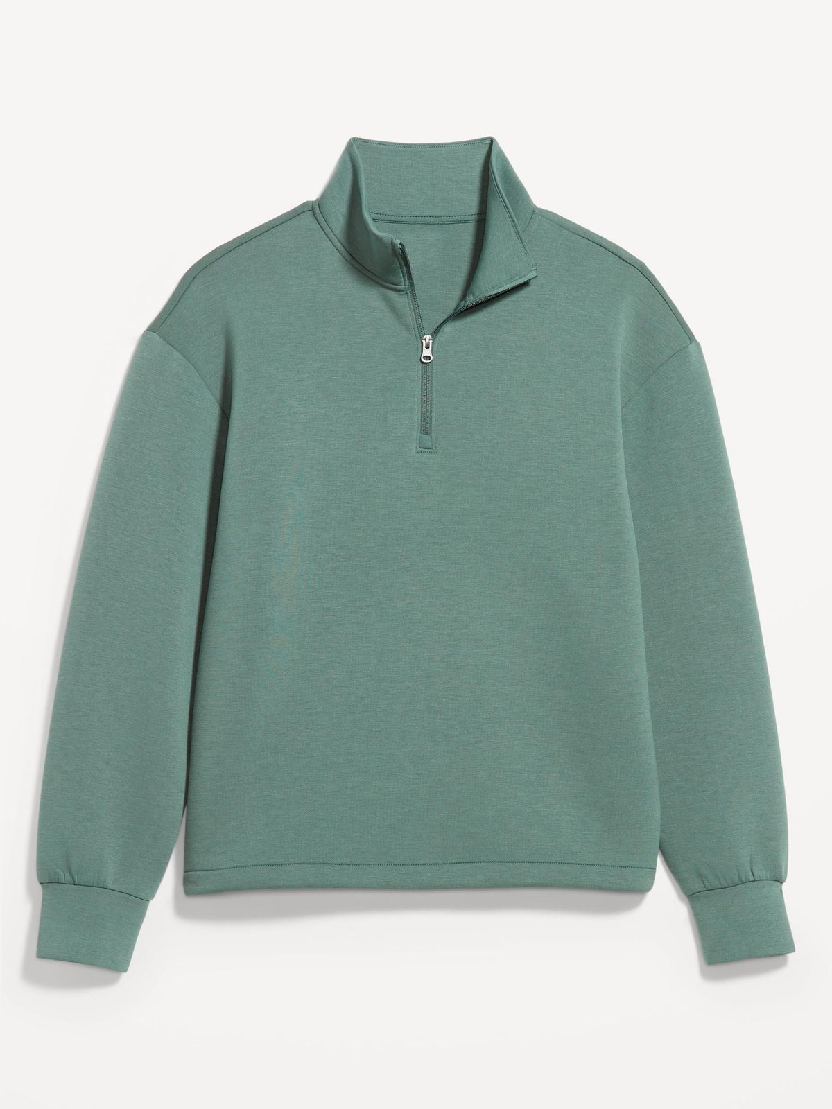 Bounce Fleece Oversized Quarter-Zip Pullover