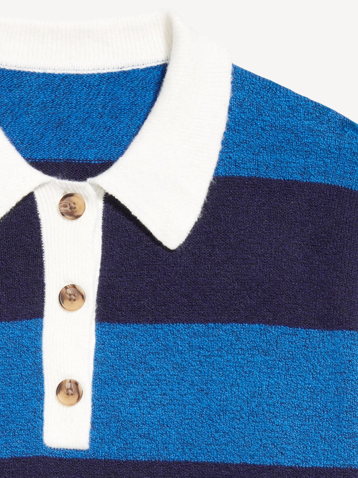 SoSoft Crop Polo Sweater