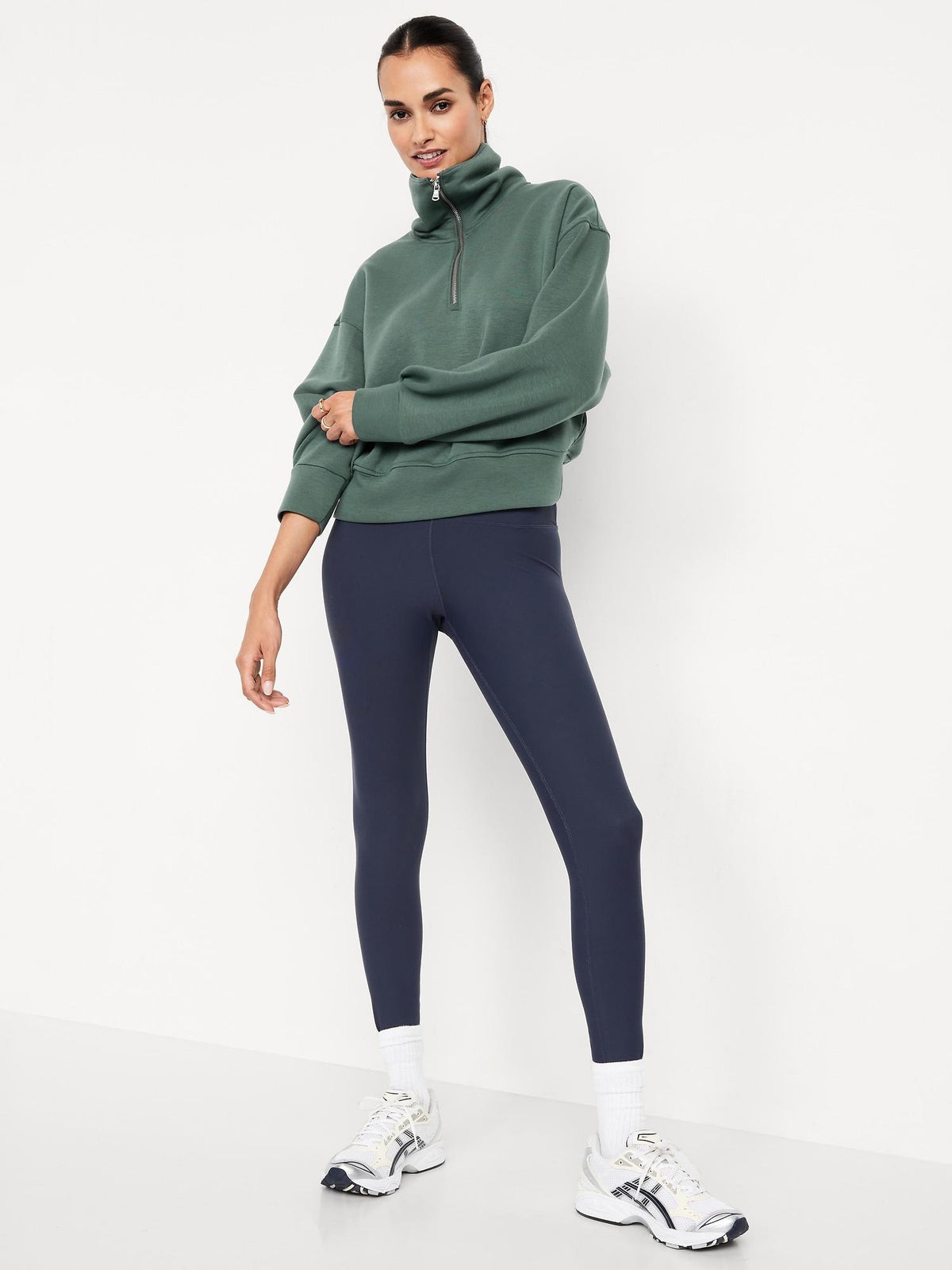 Bounce Fleece Half-Zip Pullover Sweatshirt