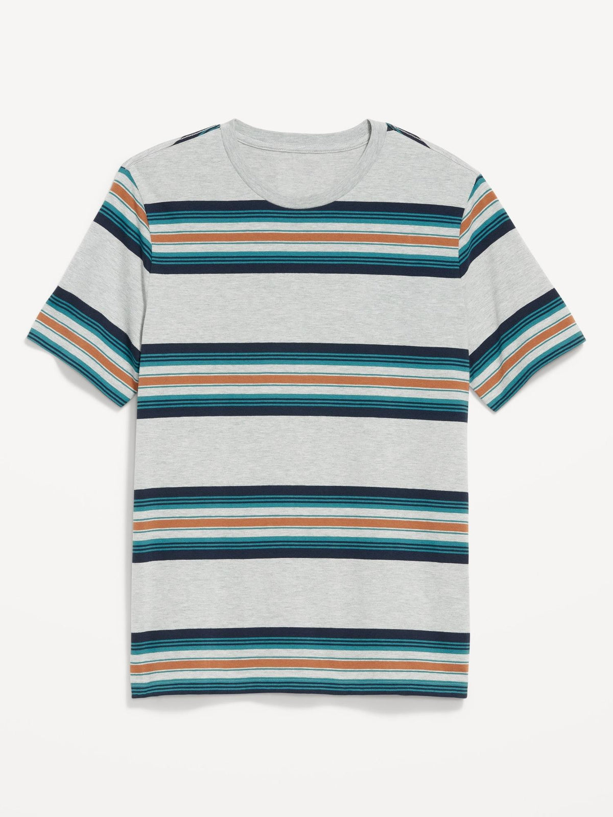 Crew-Neck Striped T-Shirt