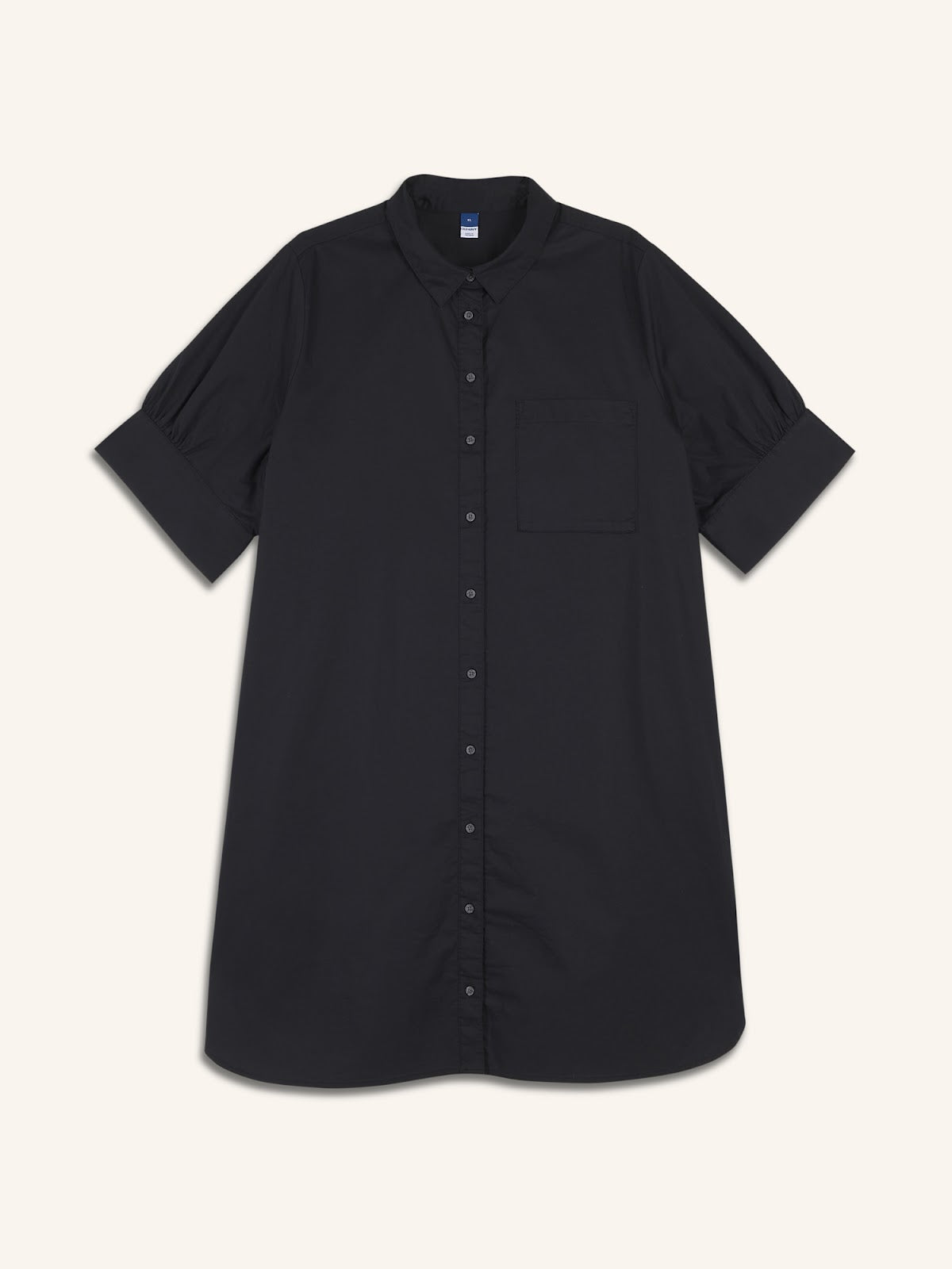 Short-Sleeve Shirt Dress