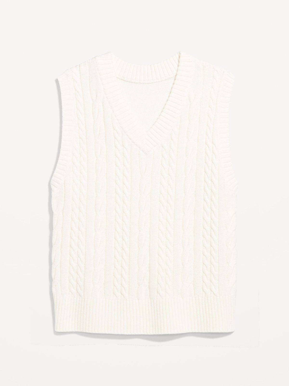 Cable-Knit Vest