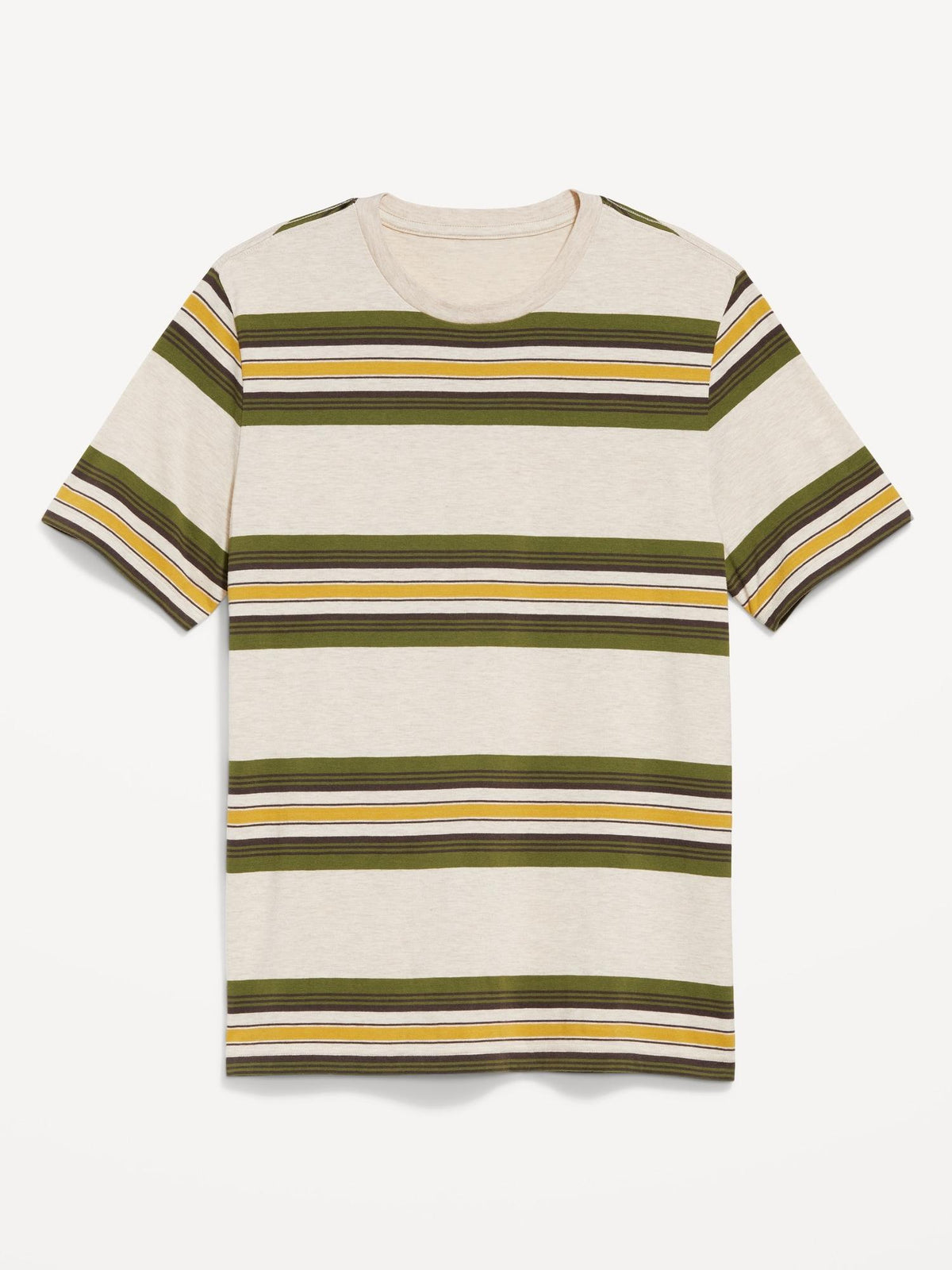 Crew-Neck Striped T-Shirt