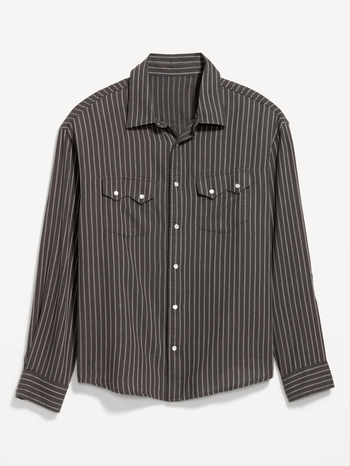 Textured Western Pocket Shirt