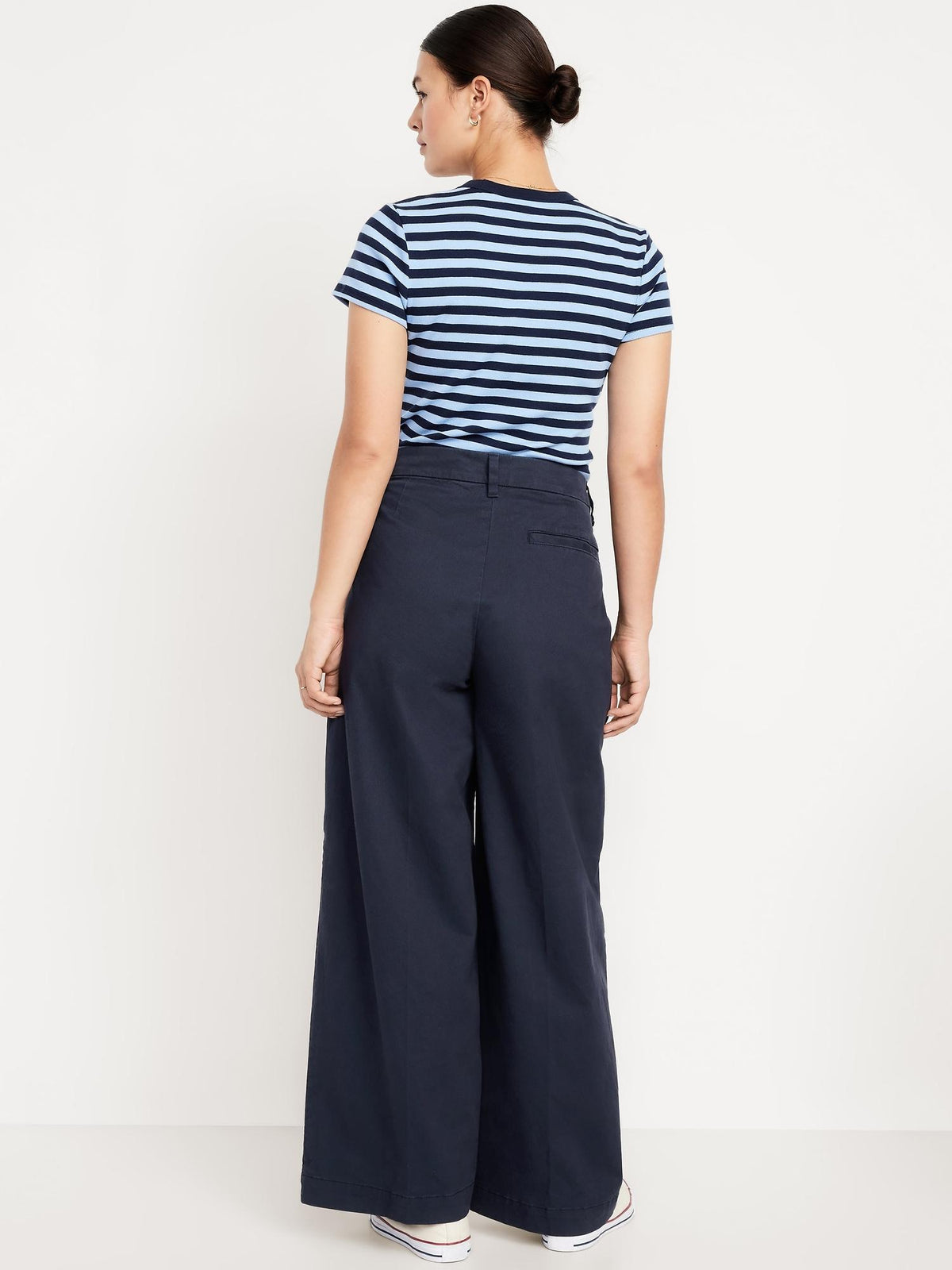 Extra High-Waisted Super Wide-Leg Chino Pants