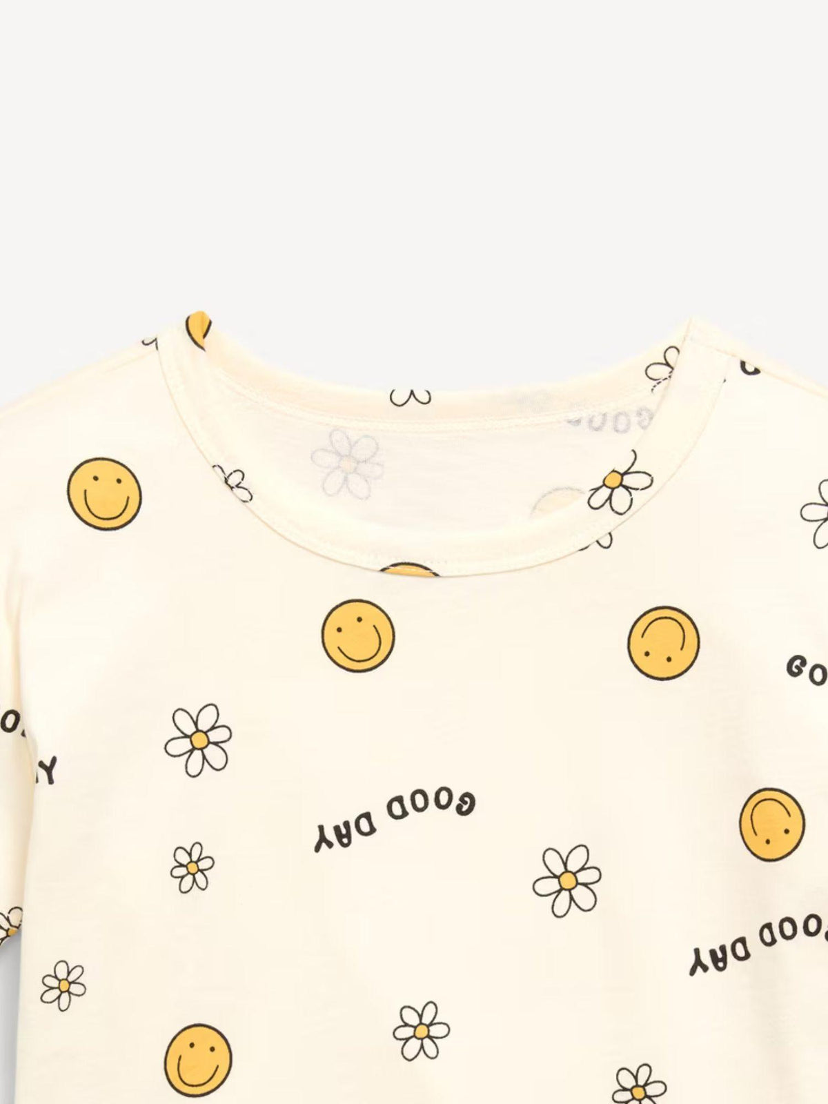Softest Printed Short-Sleeve T-Shirt for Girls