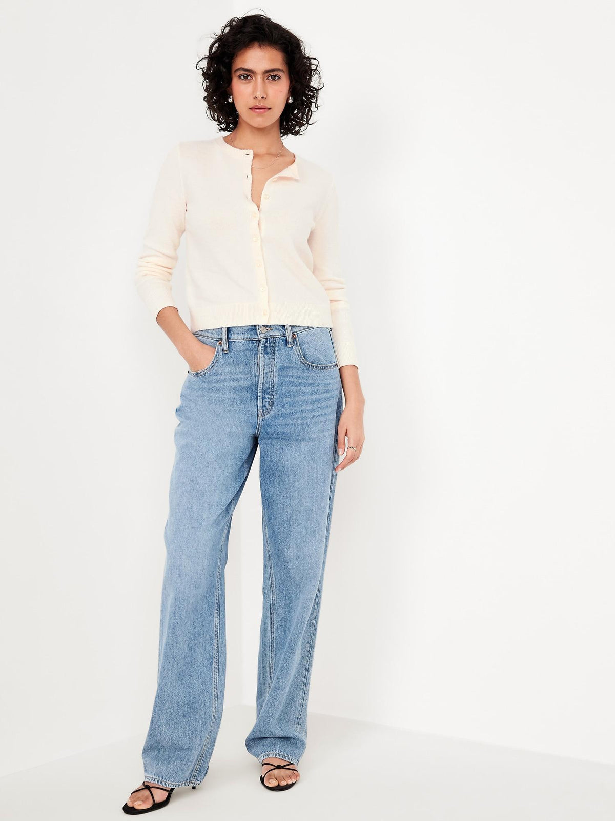 SoSoft Cropped Cardigan Sweater