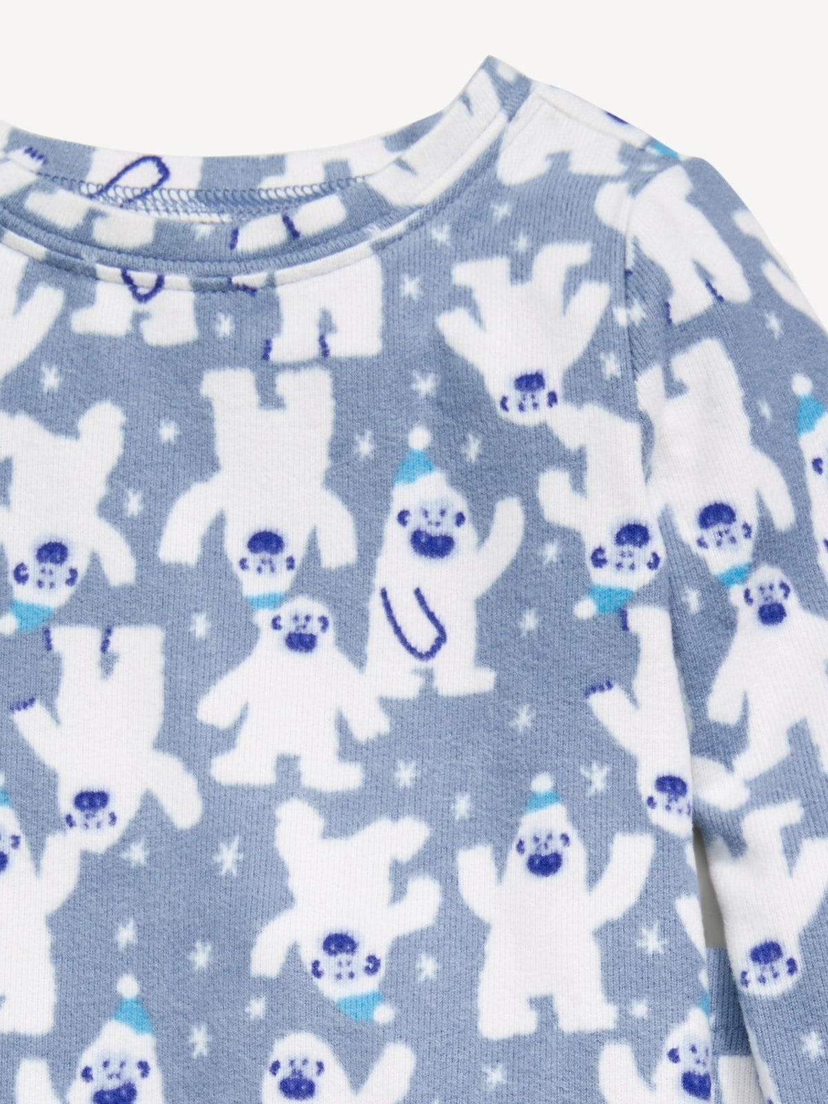 Printed Snug-Fit Pajama Set for Toddler & Baby