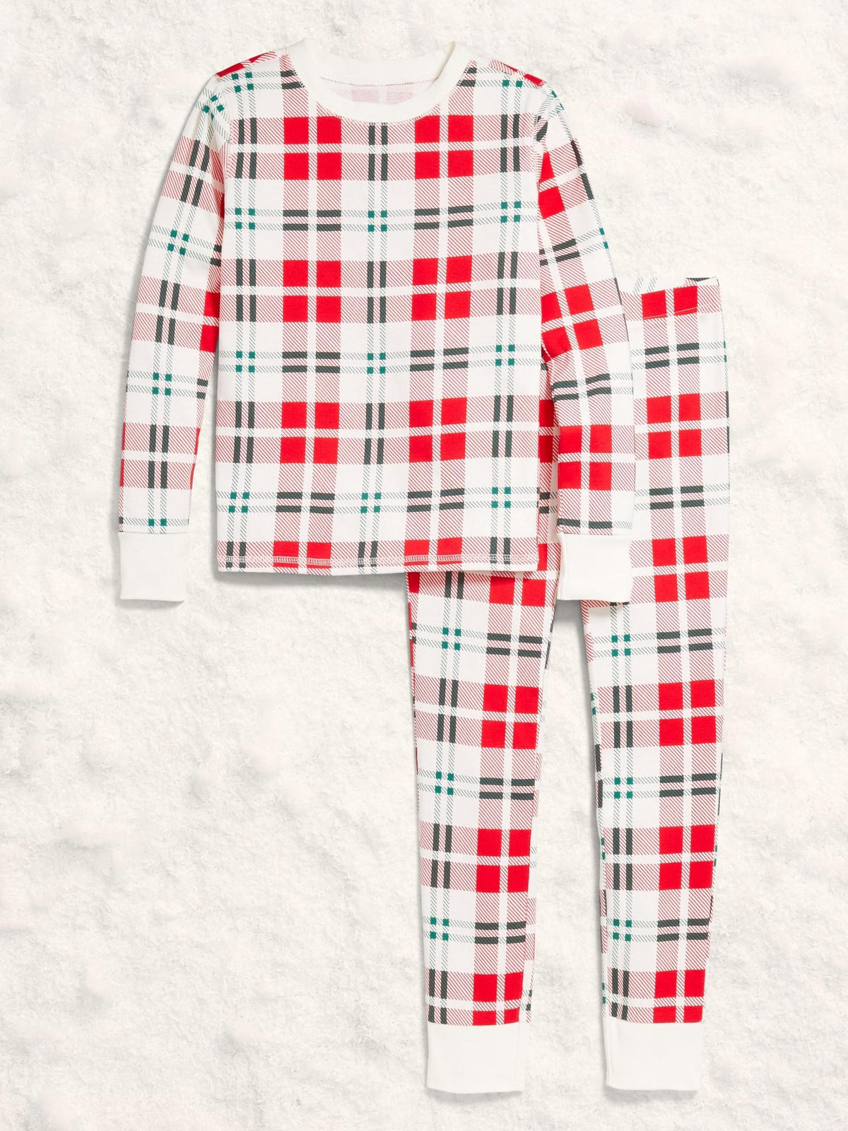 Gender-Neutral Snug-Fit Graphic Pajama Set for Kids