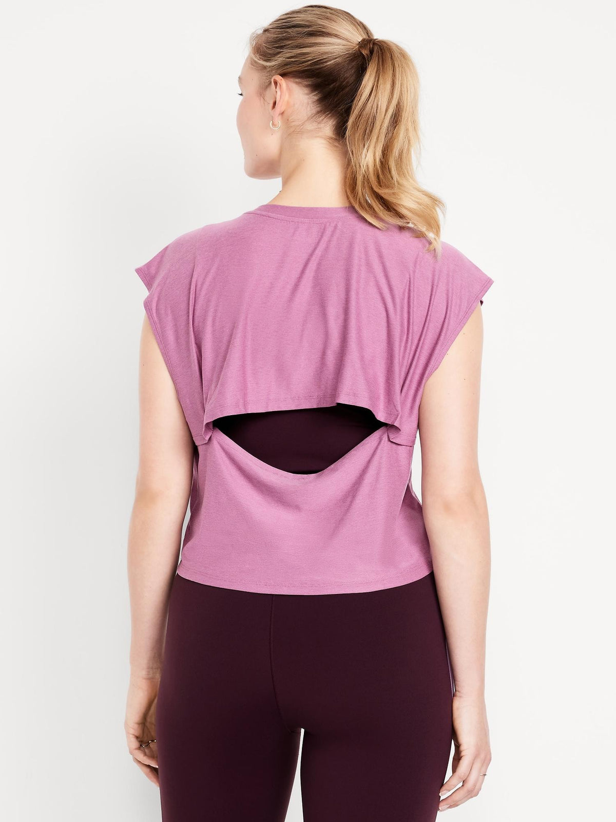 CloudMotion Split-Back Top