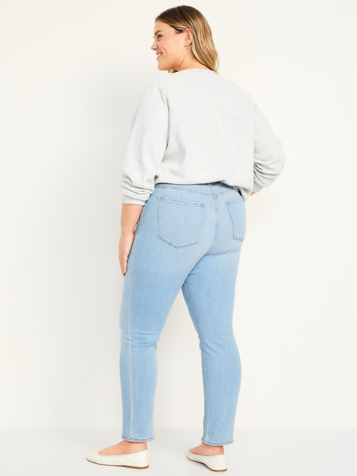 High-Waisted Wow Straight Jeans for Women