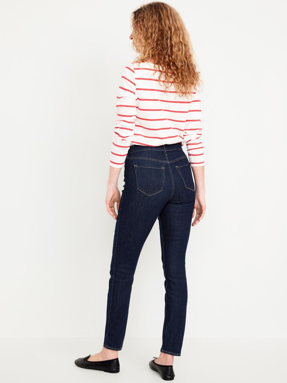 High-Waisted Wow Straight Jeans for Women