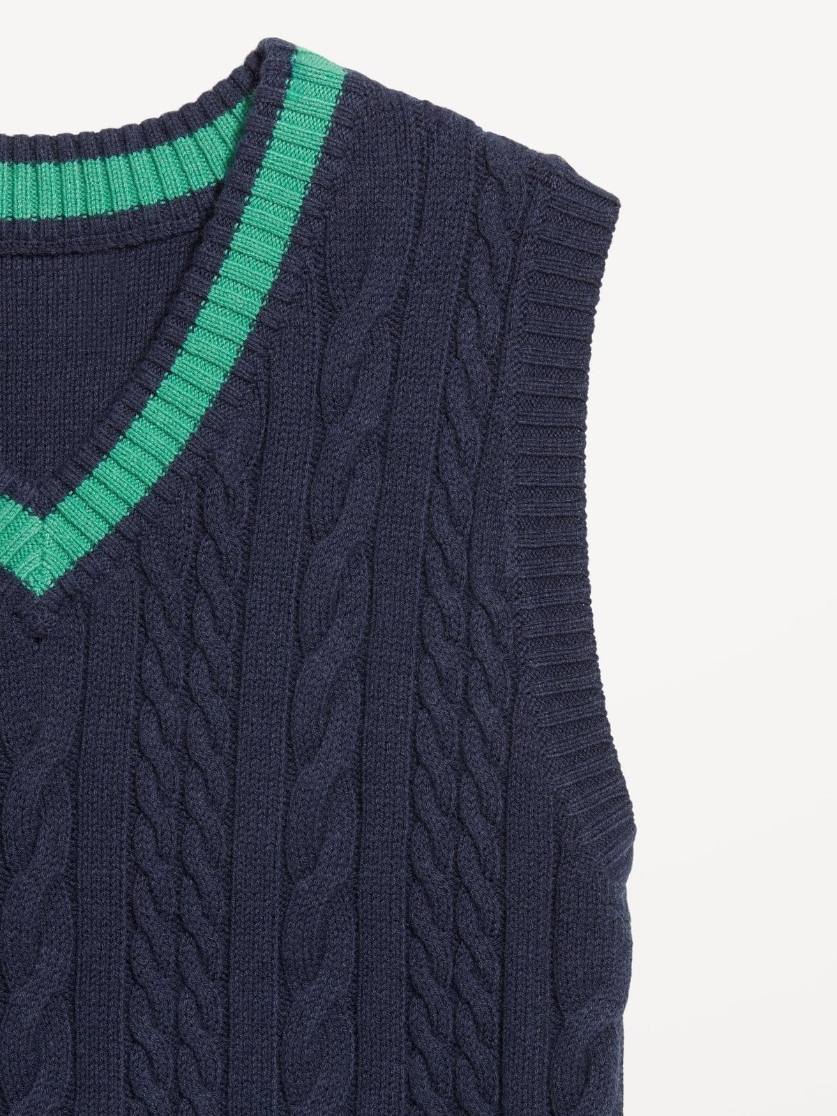 Cable-Knit Vest