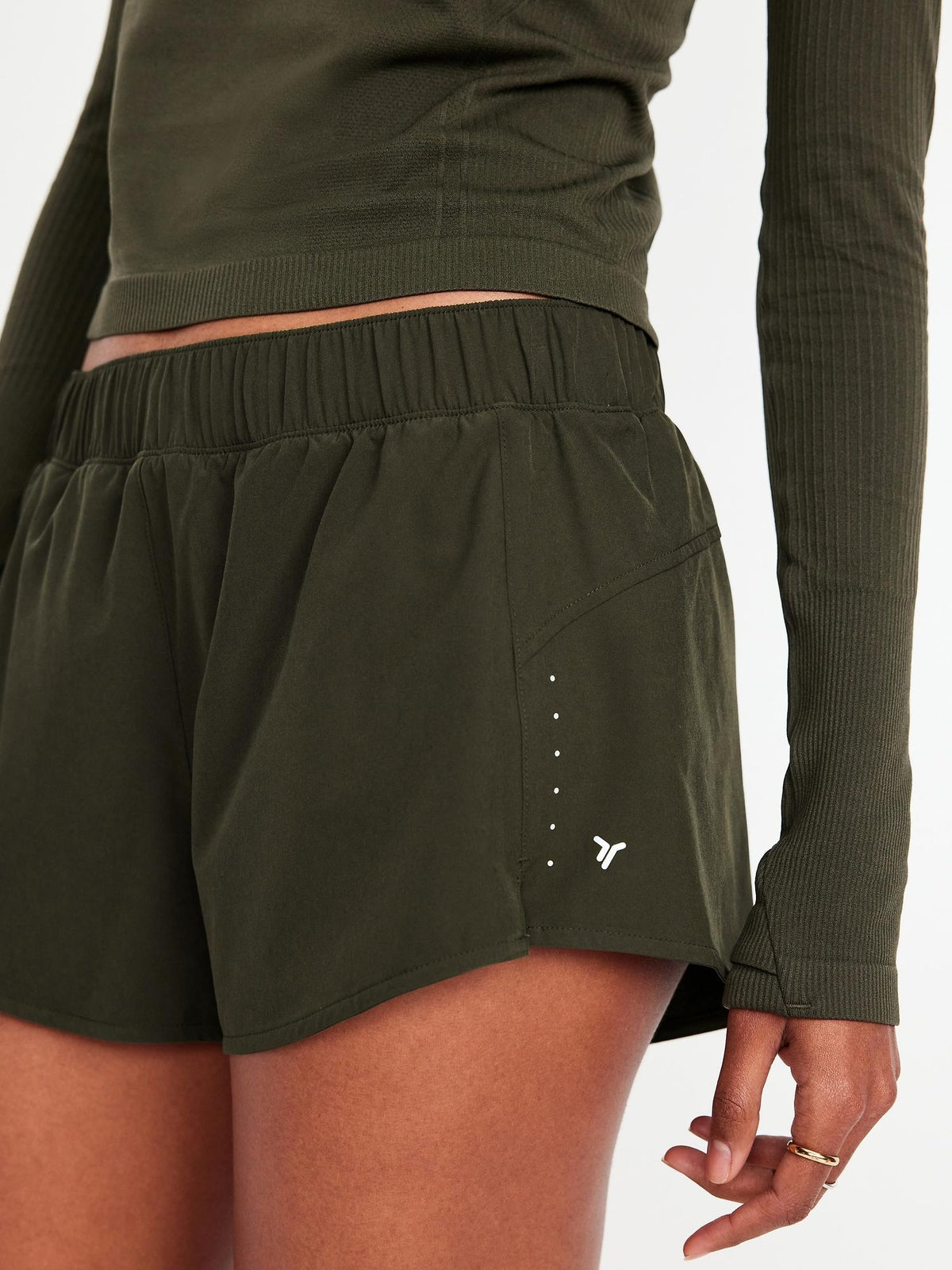 Mid-Rise StretchTech Run Shorts -- 3-inch inseam