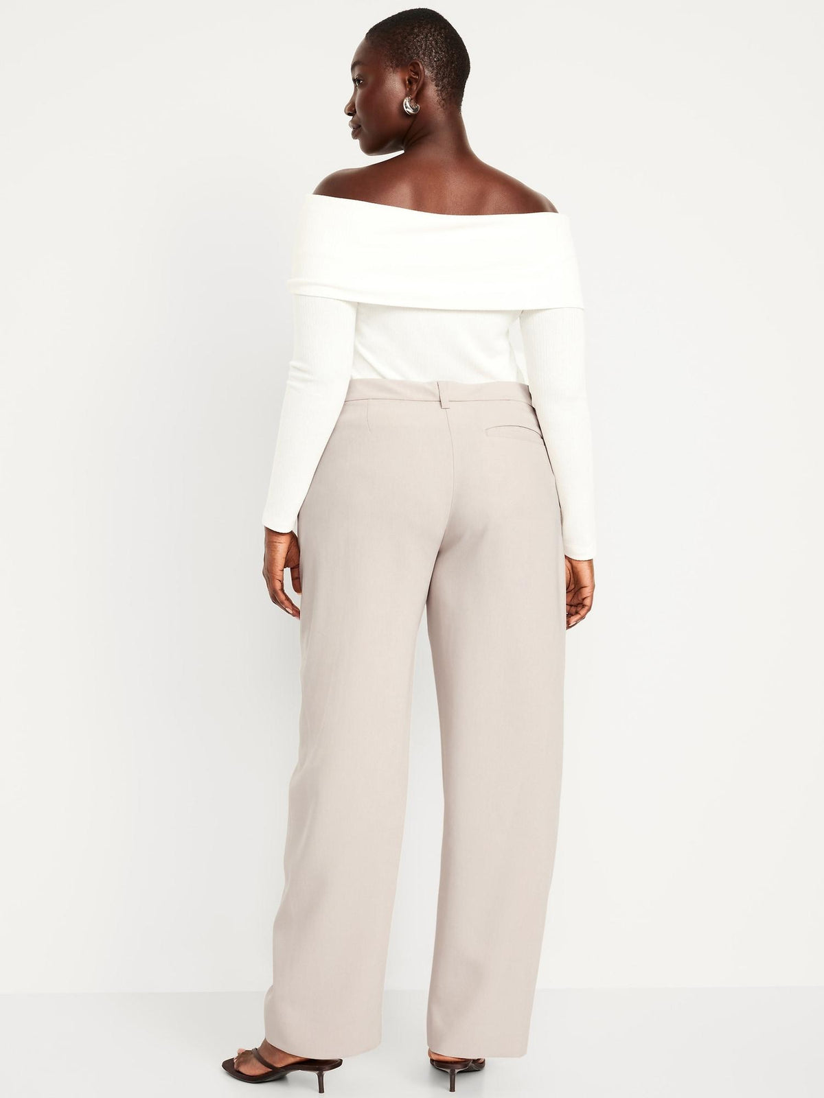 High-Waisted Taylor Barrel Ankle Pants