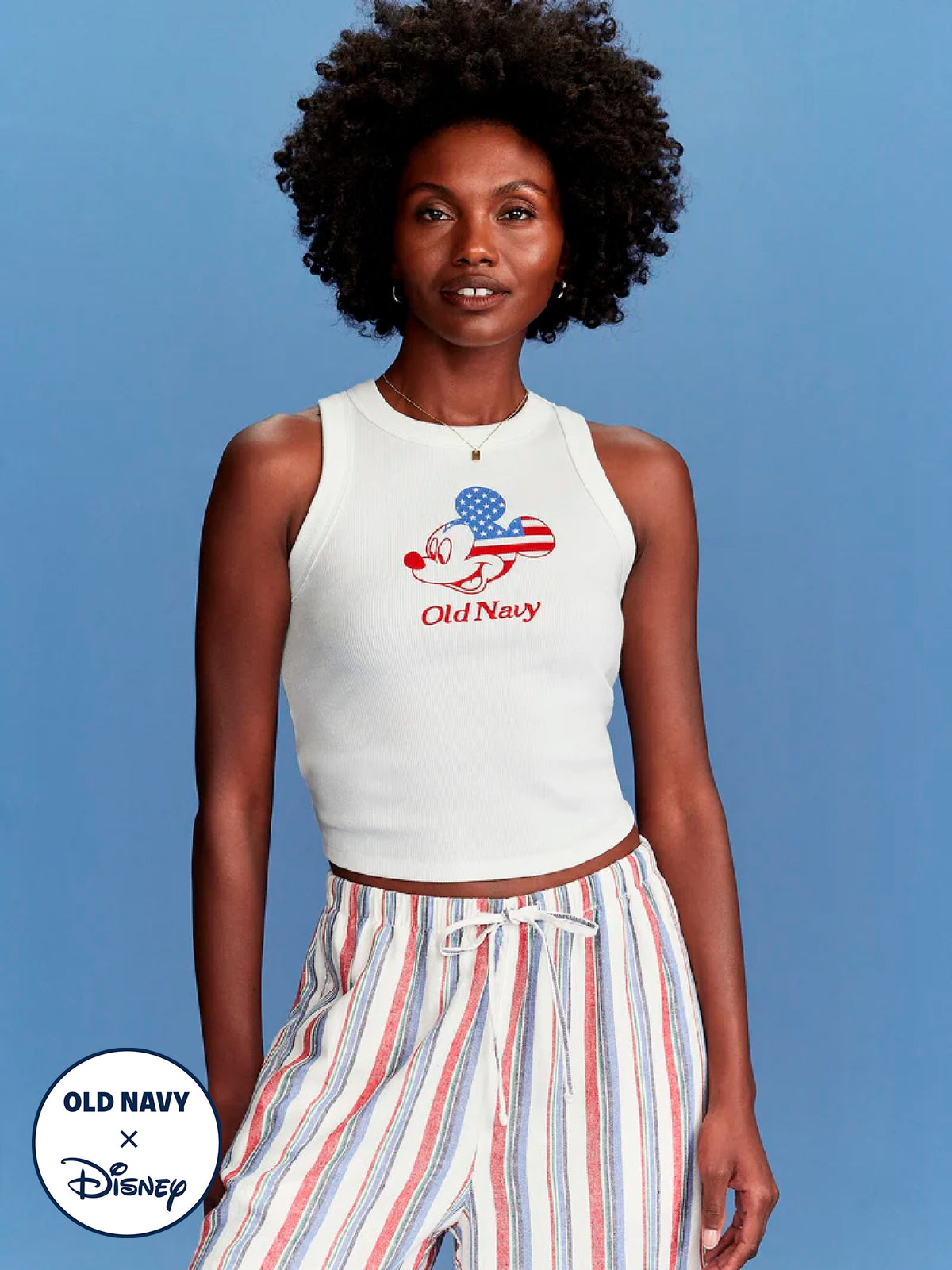 Old Navy x Disney© Mickey Mouse Snug Flag Tank Top