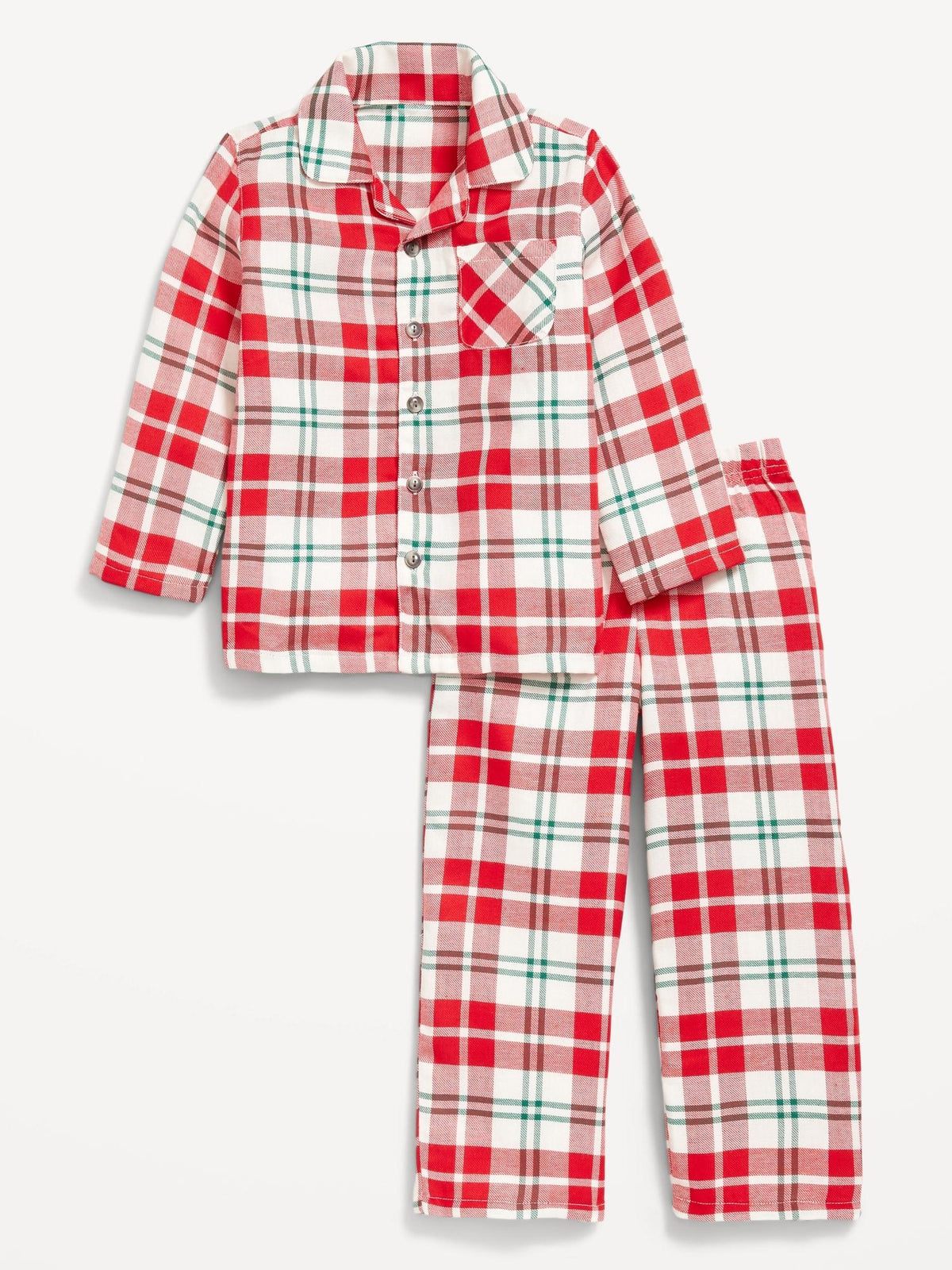 Printed Unisex Pajama Set for Toddler & Baby