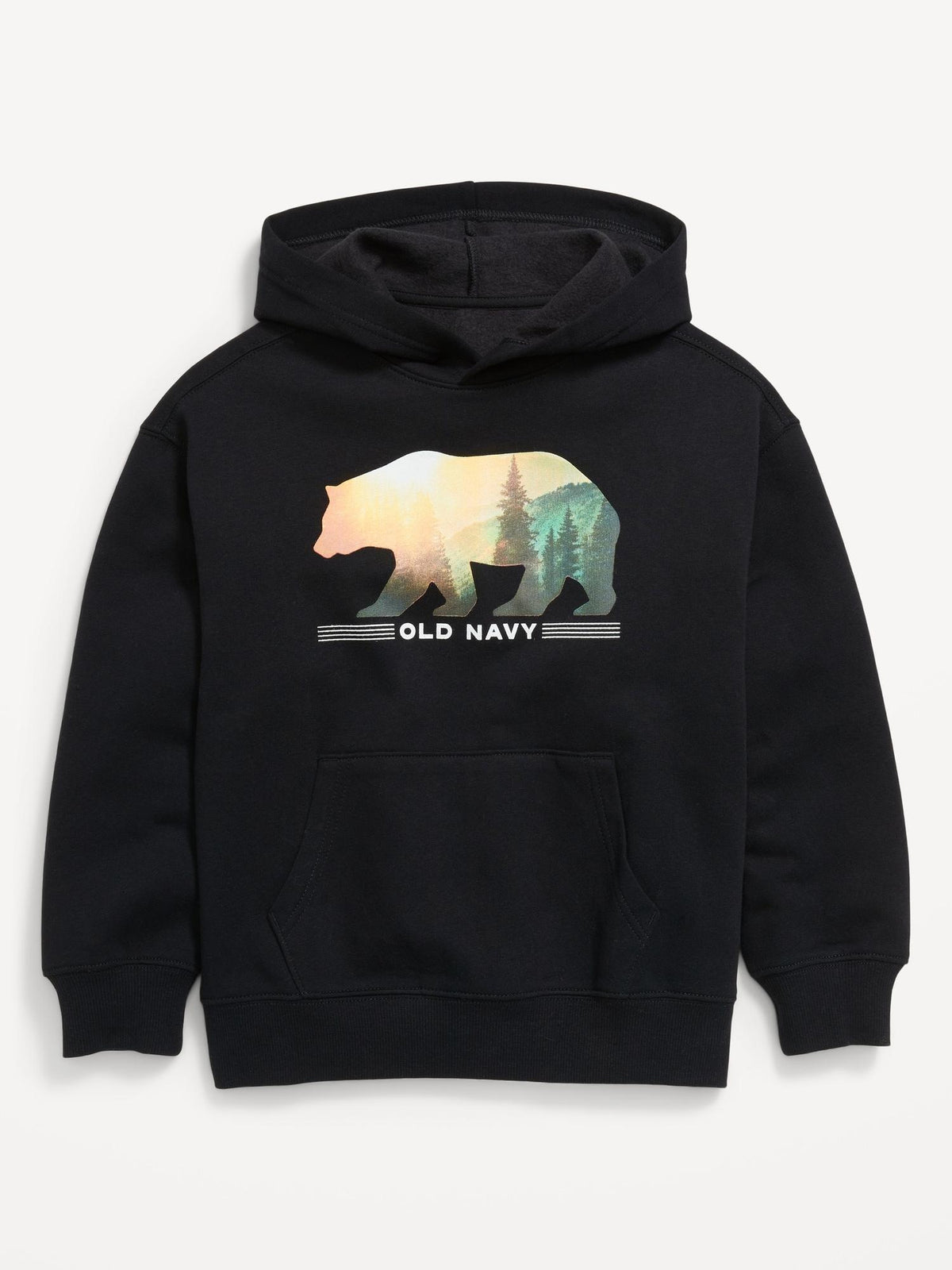 Favorite Fleece Oversized Logo-Graphic Pullover Hoodie for Boys