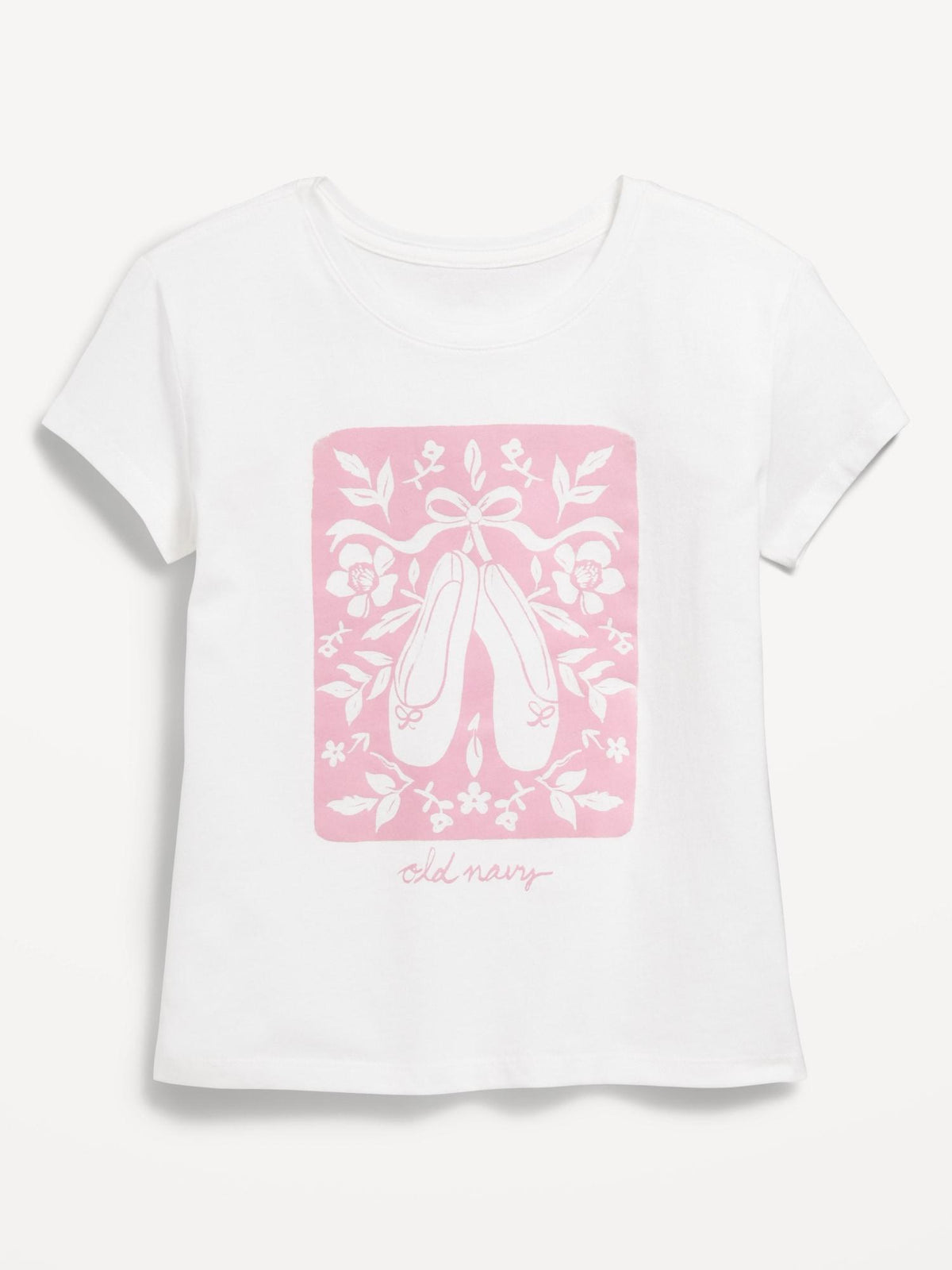 Short-Sleeve Logo-Graphic T-Shirt for Girls