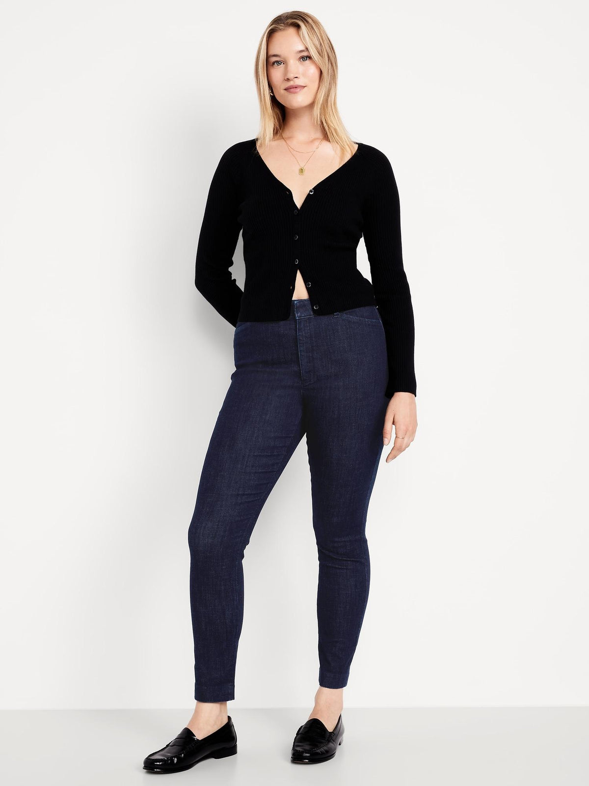 High-Waisted Pixie Skinny Ankle Pants
