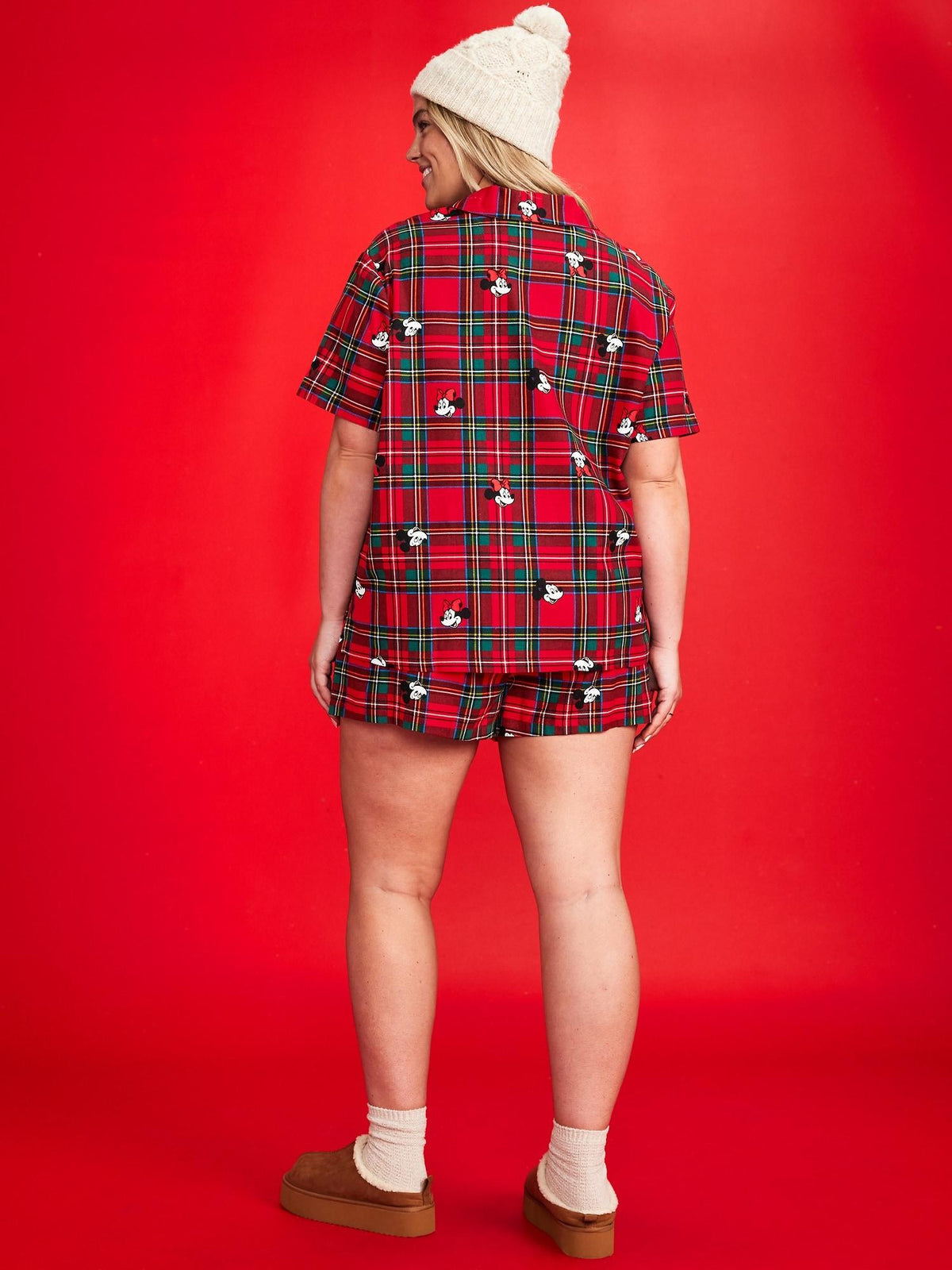 Old Navy x Disney Printed Flannel Pajama Short Set for Women