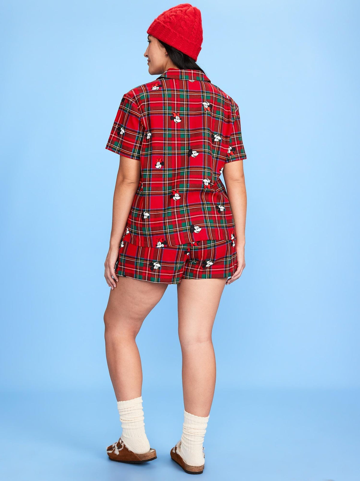 Old Navy x Disney Printed Flannel Pajama Short Set for Women