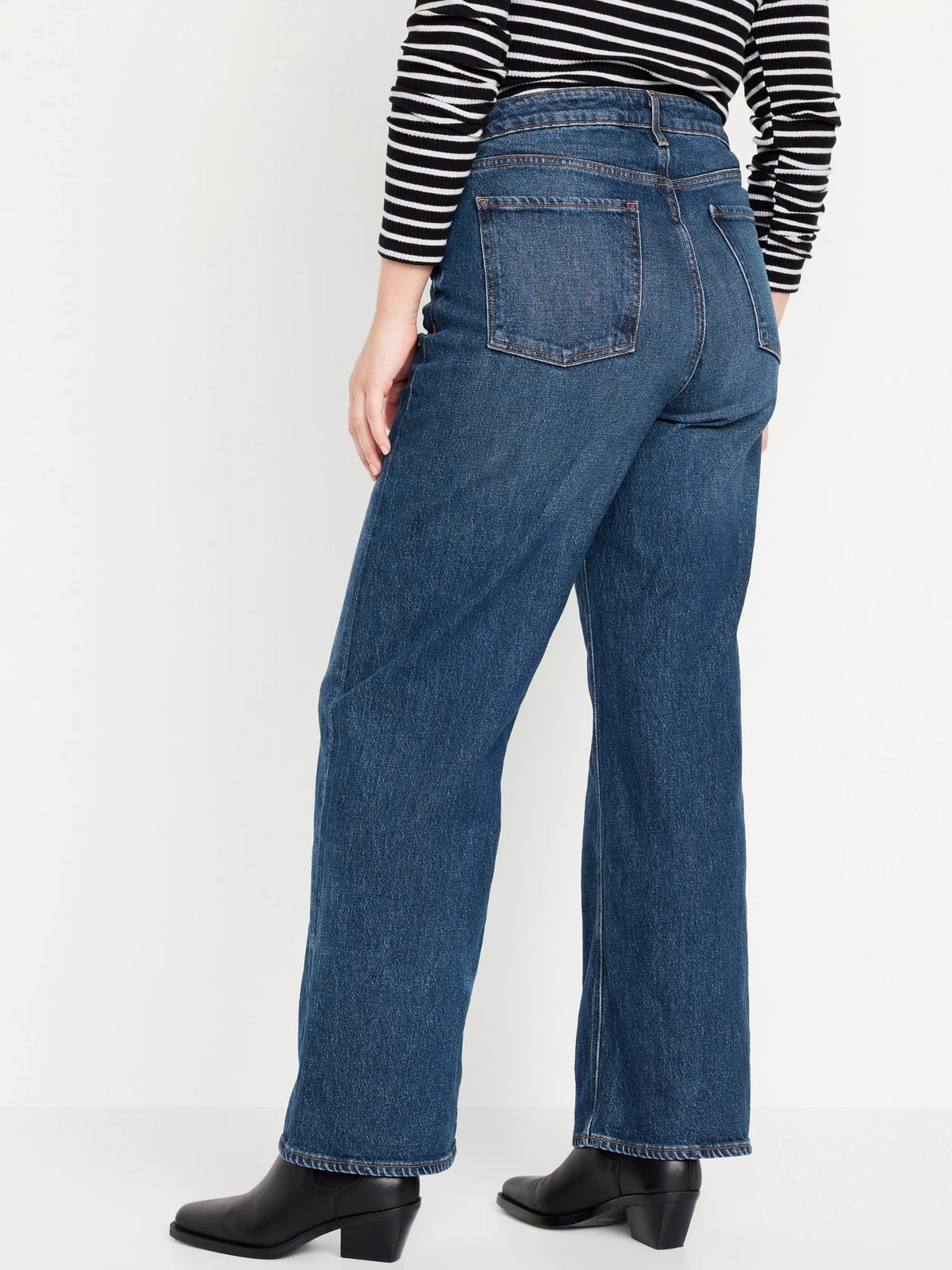 Extra High-Waisted Wide-Leg Jeans for Women