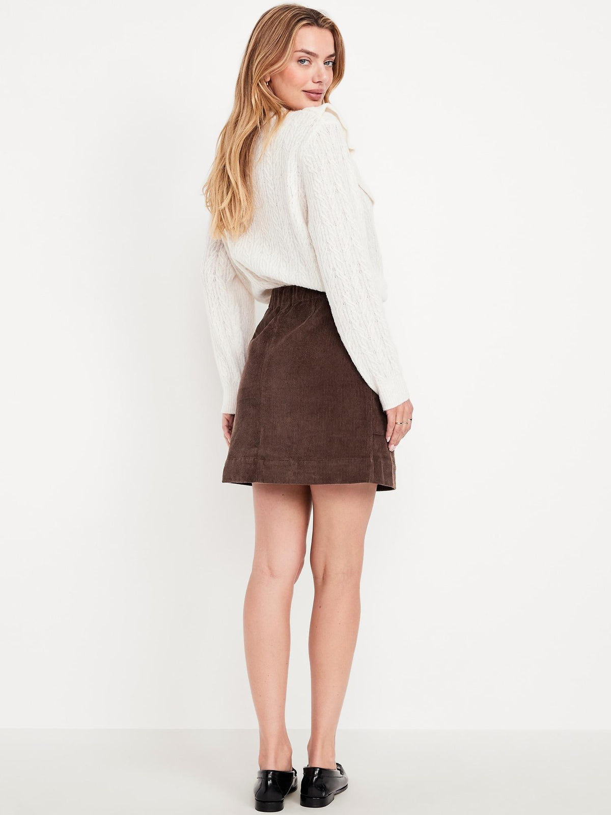 Mini Corduroy Skirt