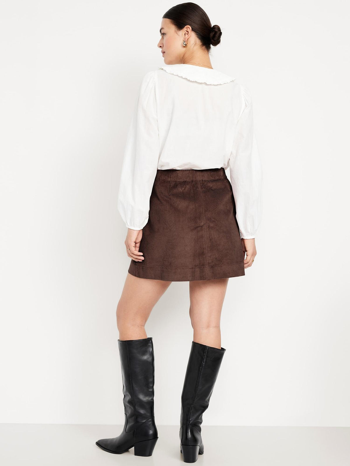 Mini Corduroy Skirt