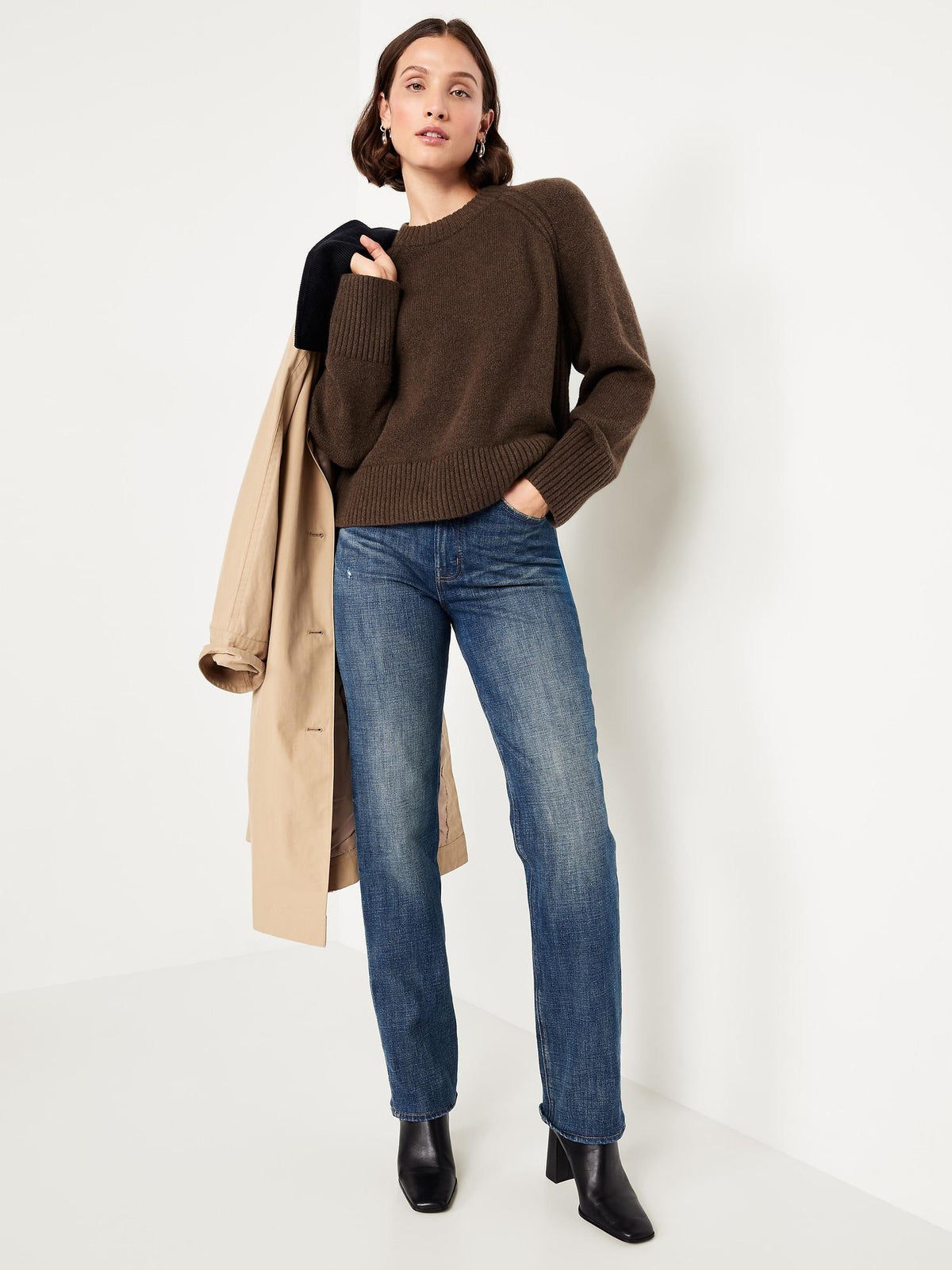 SoSoft Loose Crew-Neck Sweater