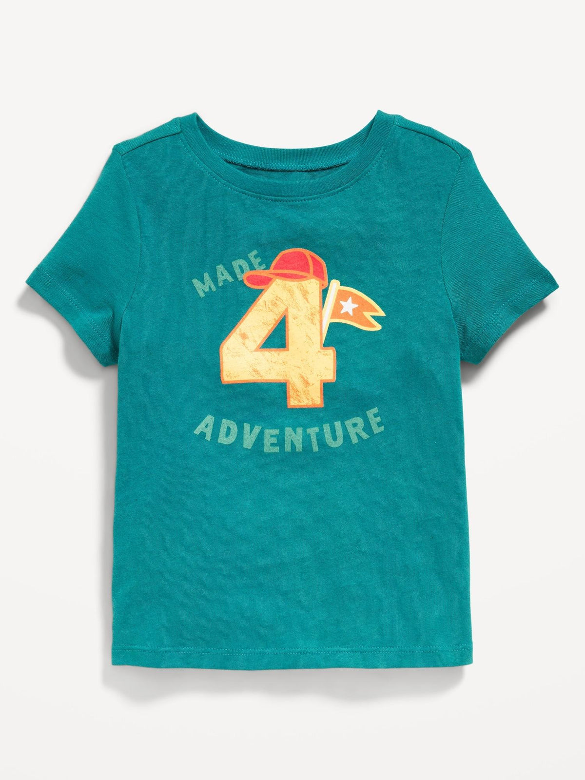 Short-Sleeve Unisex Birthday Graphic T-Shirt for Toddler