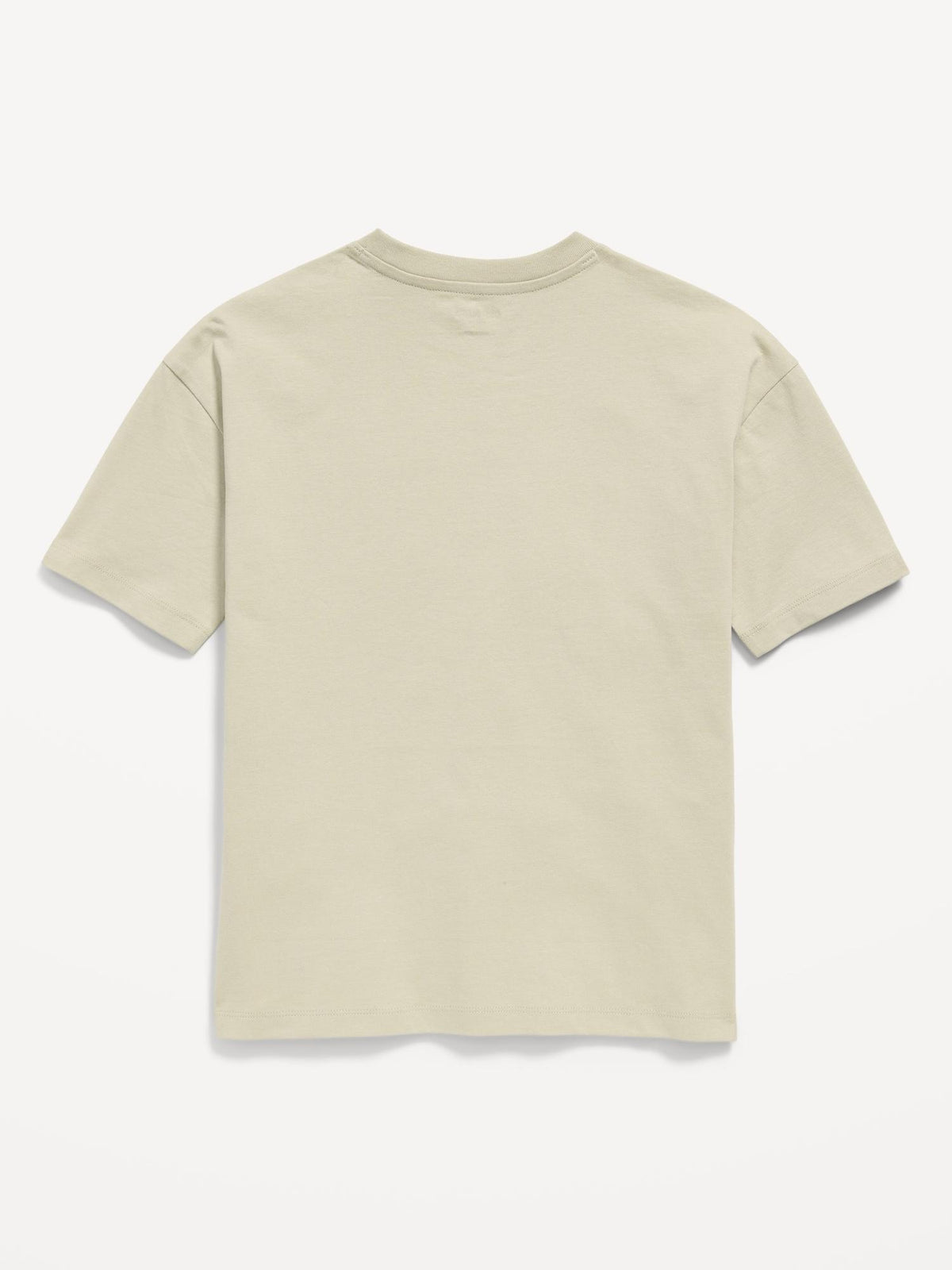 Oversized Short-Sleeve Pocket T-Shirt for Boys