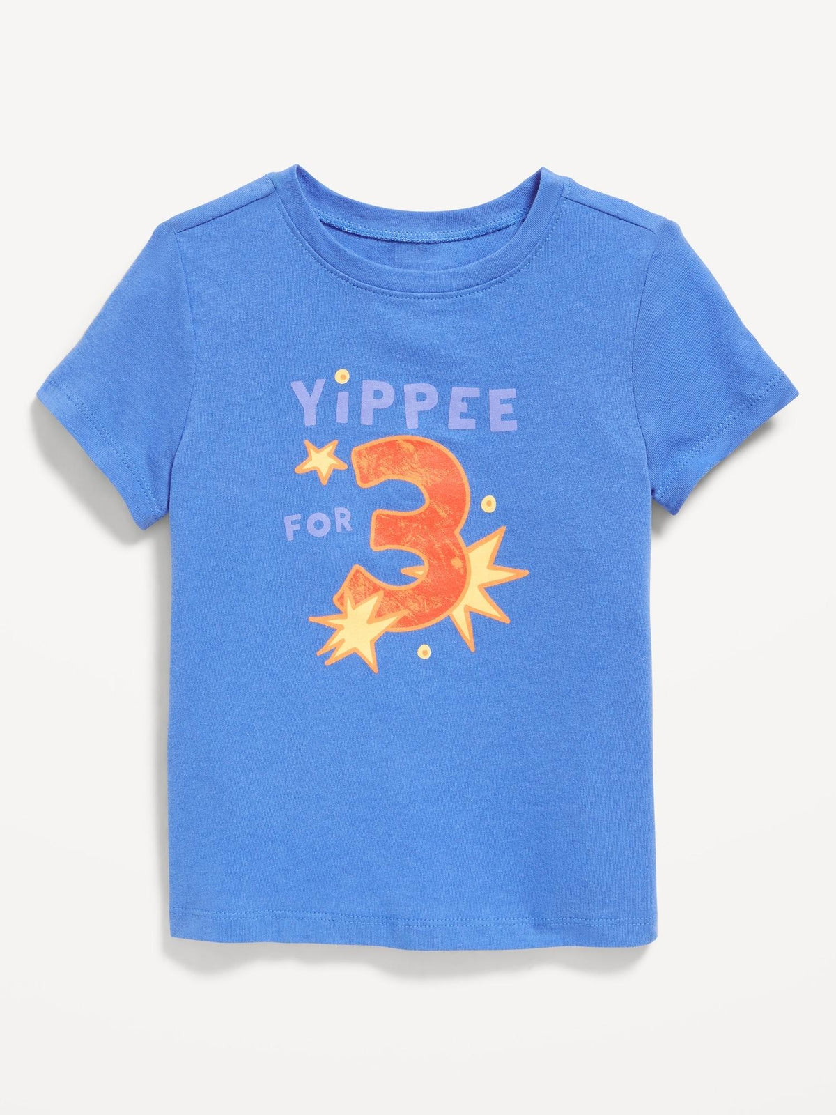 Short-Sleeve Unisex Birthday Graphic T-Shirt for Toddler